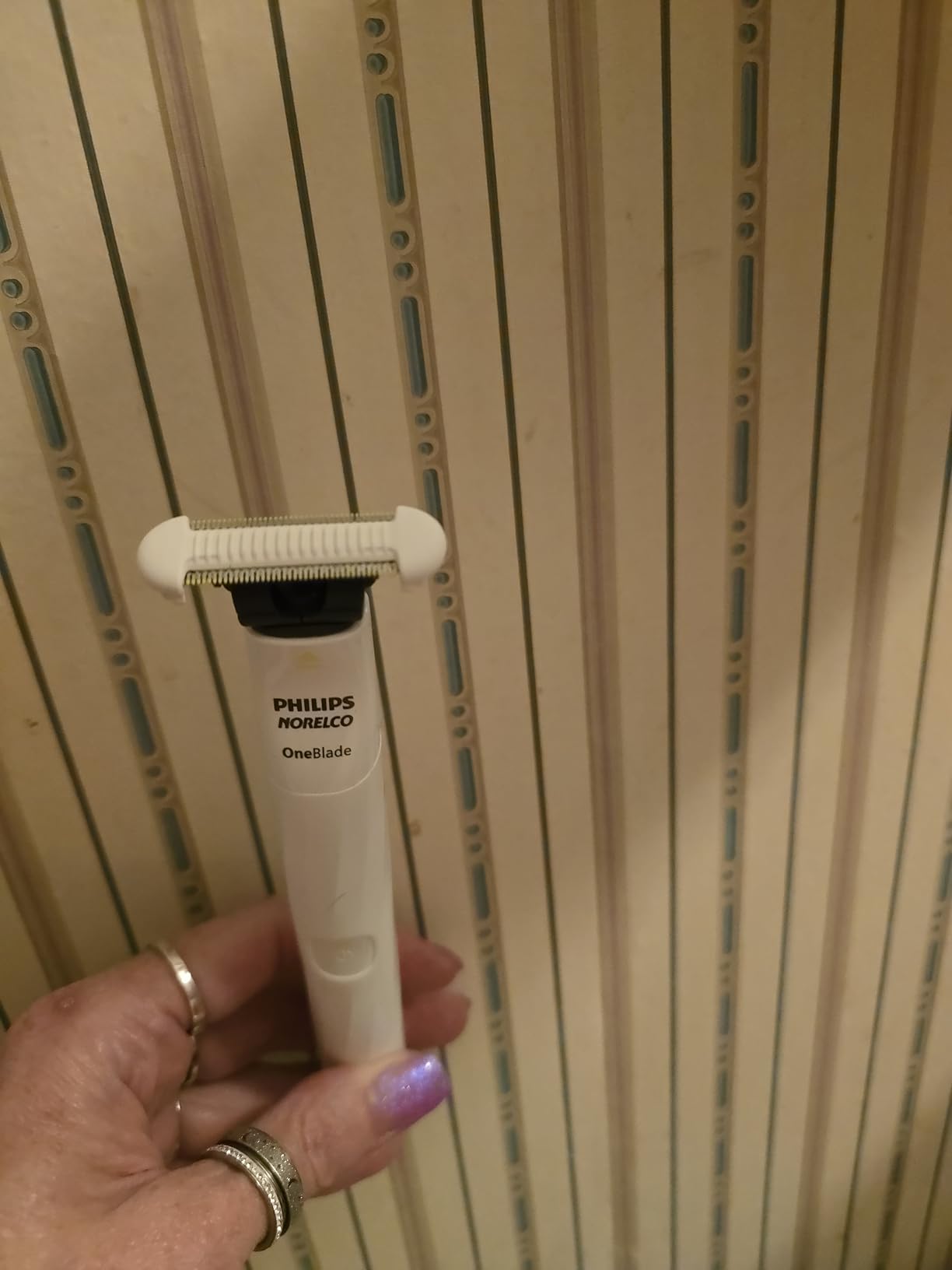 Philips Norelco OneBlade Intimate Trimmer and Shaver with Skin Protection customer photo 1