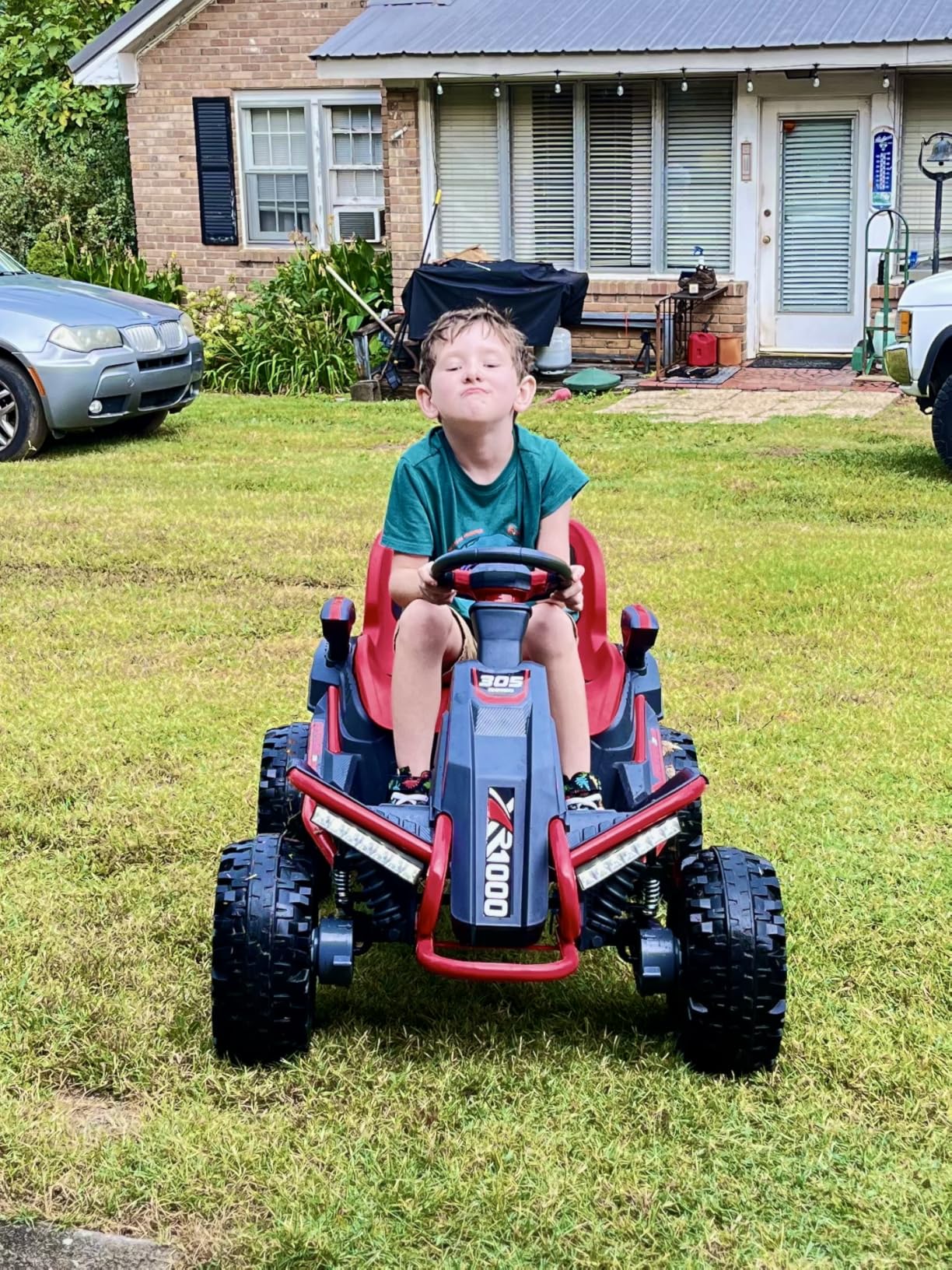 ANPABO 24V 4x4 Ride On Toys for Big Kids 3-12, 5Mph & Adjustable Wide Seat customer photo 1