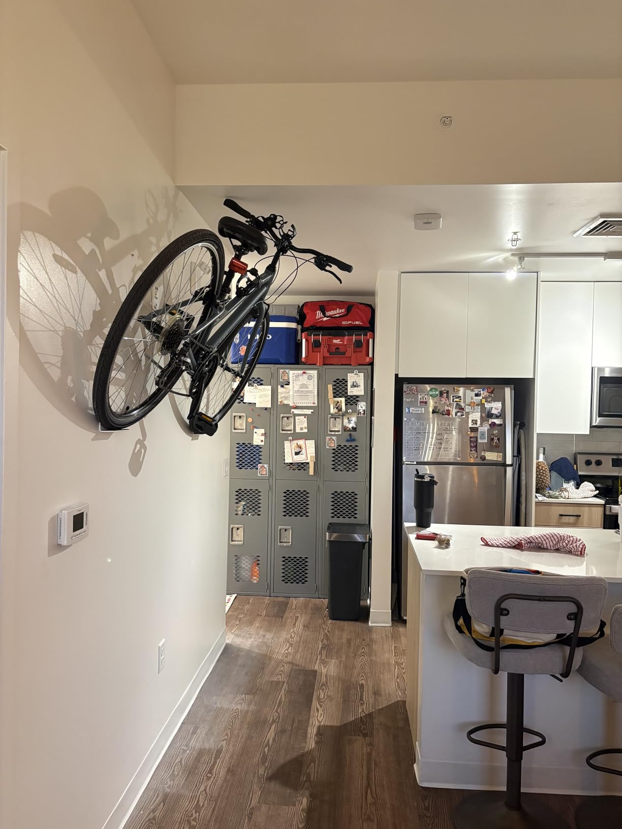 Borgen Wall Mount Pedal Hook for E-Bike & MTB - Black customer photo 2