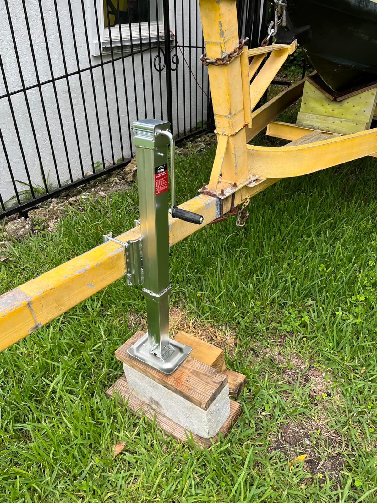 FZZD 8000 lbs Heavy Duty Trailer Jack, 28.6