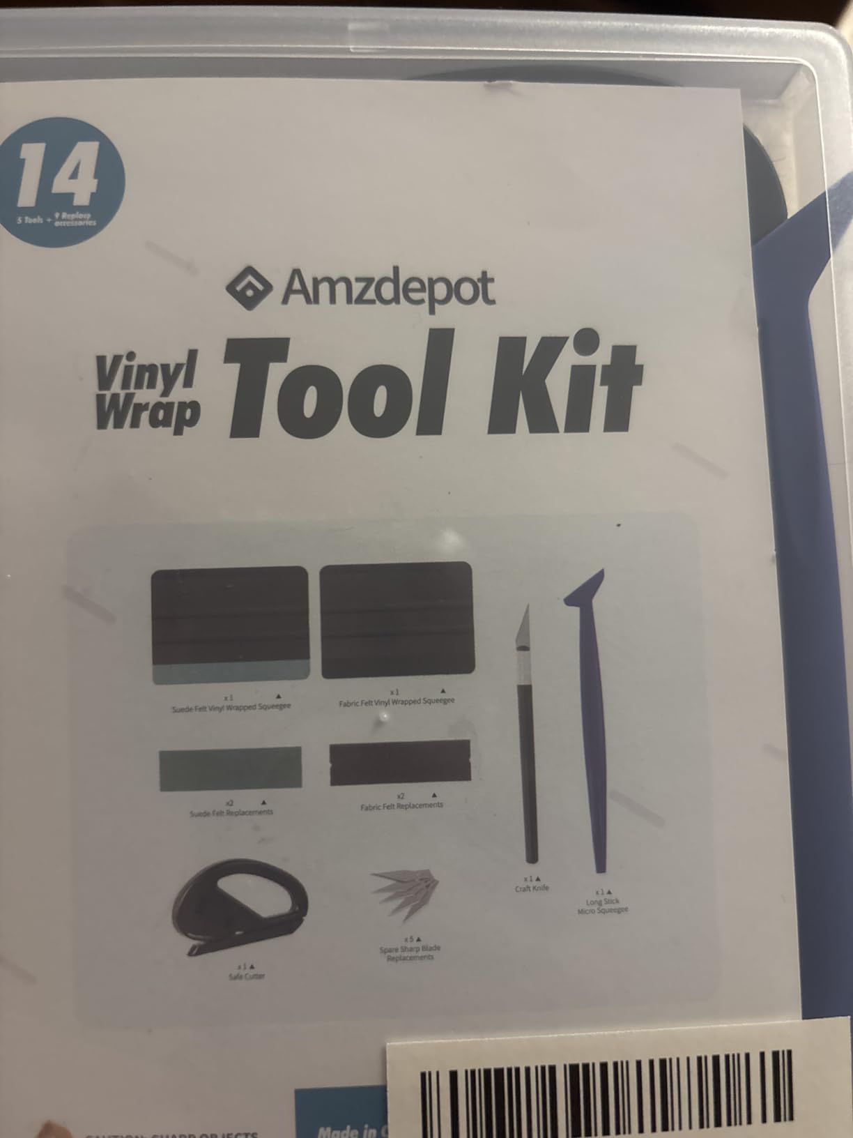 Amzdepot Window Tint Kit, Professional Car Wrap Kit customer photo 1