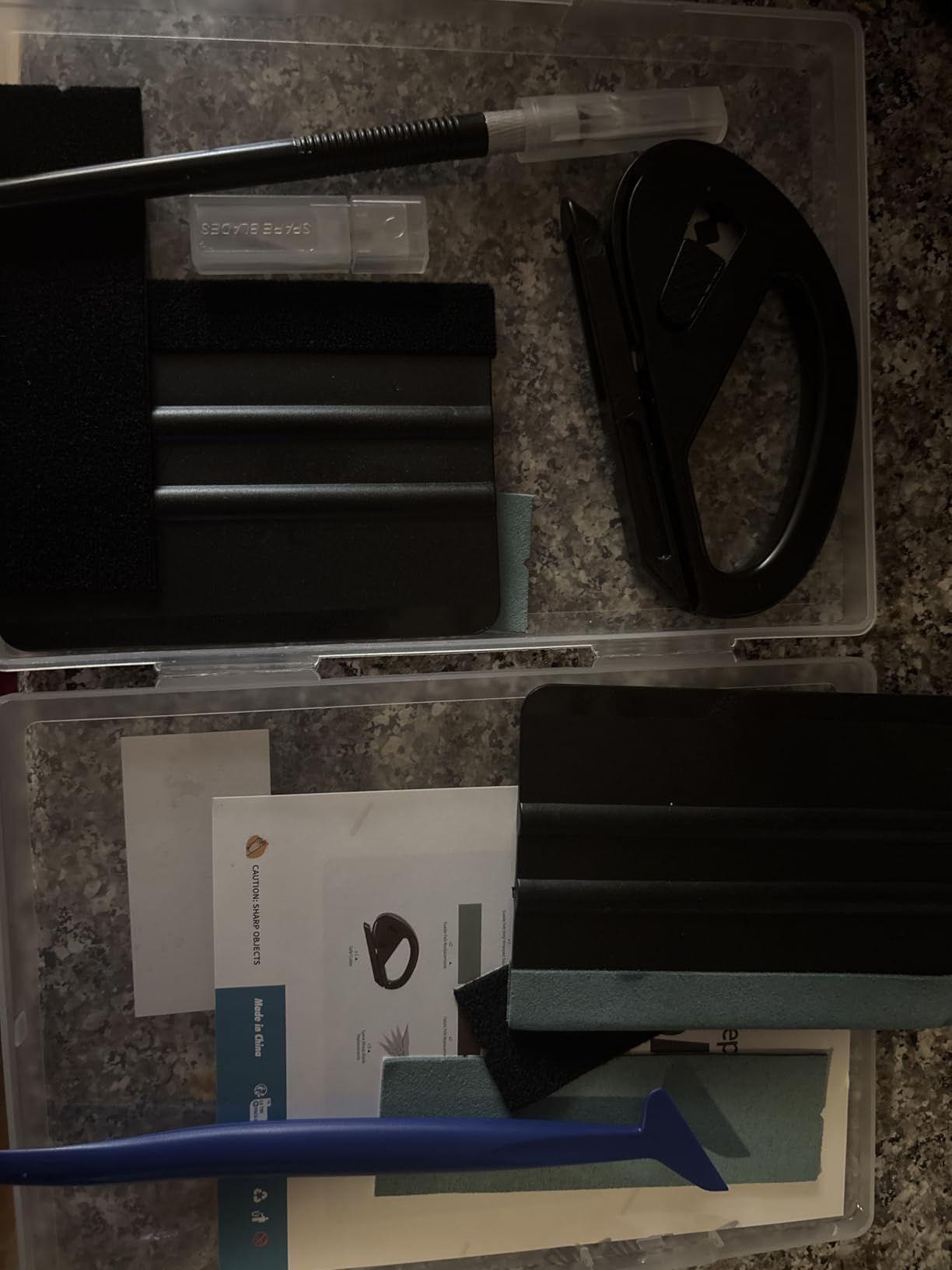 Amzdepot Window Tint Kit, Professional Car Wrap Kit customer photo 2