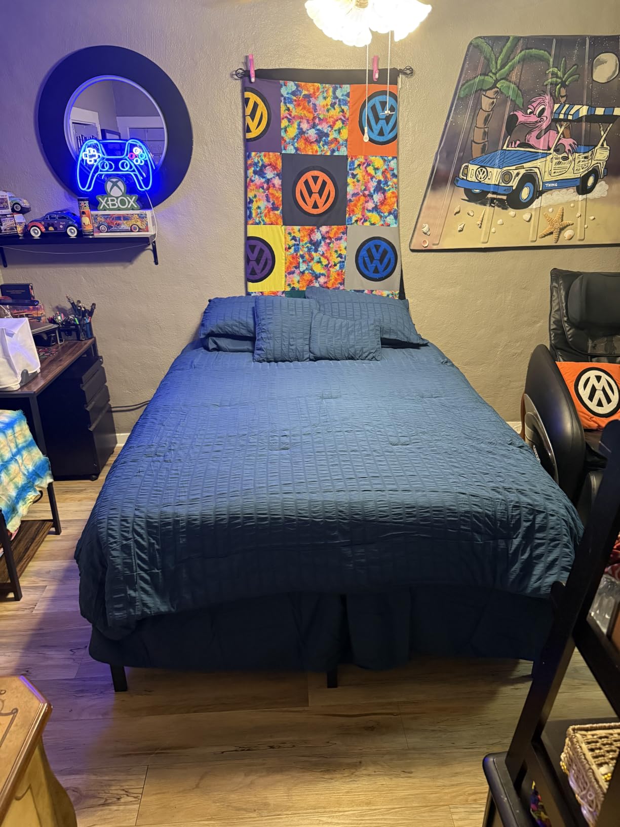 HLIPHA Metal Platform Bed Frame 14 Inch Tall,No Box Spring Needed,Full Size Bed with Heavy Duty Strong Support Slats,Easy to Assemble,Black customer photo 2