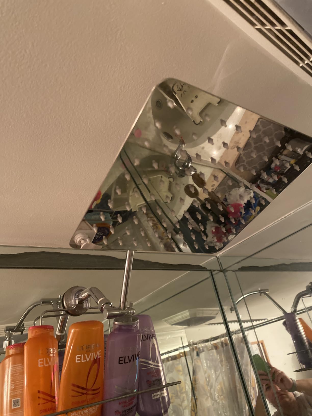 Hibbent All Metal 10'' Rain Shower Head with 16'' Extension Arm, Chrome customer photo 1