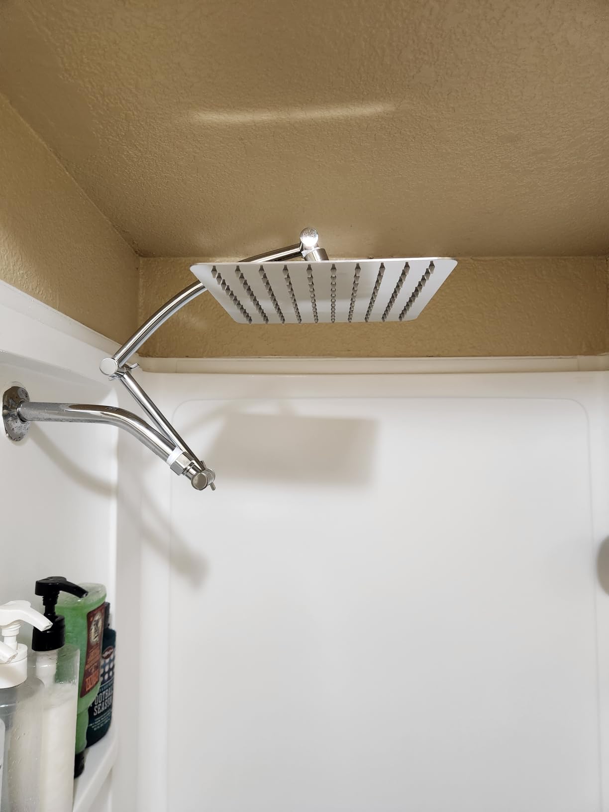 Hibbent All Metal 10'' Rain Shower Head with 16'' Extension Arm, Chrome customer photo 2