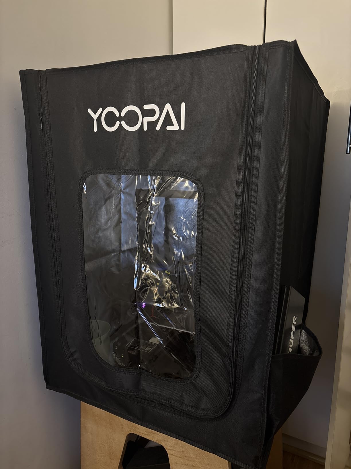YOOPAI 3D Printer Enclosure, Dustproof Tent Constant Temperature Protective Cover for Creality Ender 3 V3 SE/KE/Ender 3/Ender 3 Pro/Ender 3V2/Ender 3 S1/ For Anycubic Elegoo Printers, 29.5×25.6×21.6