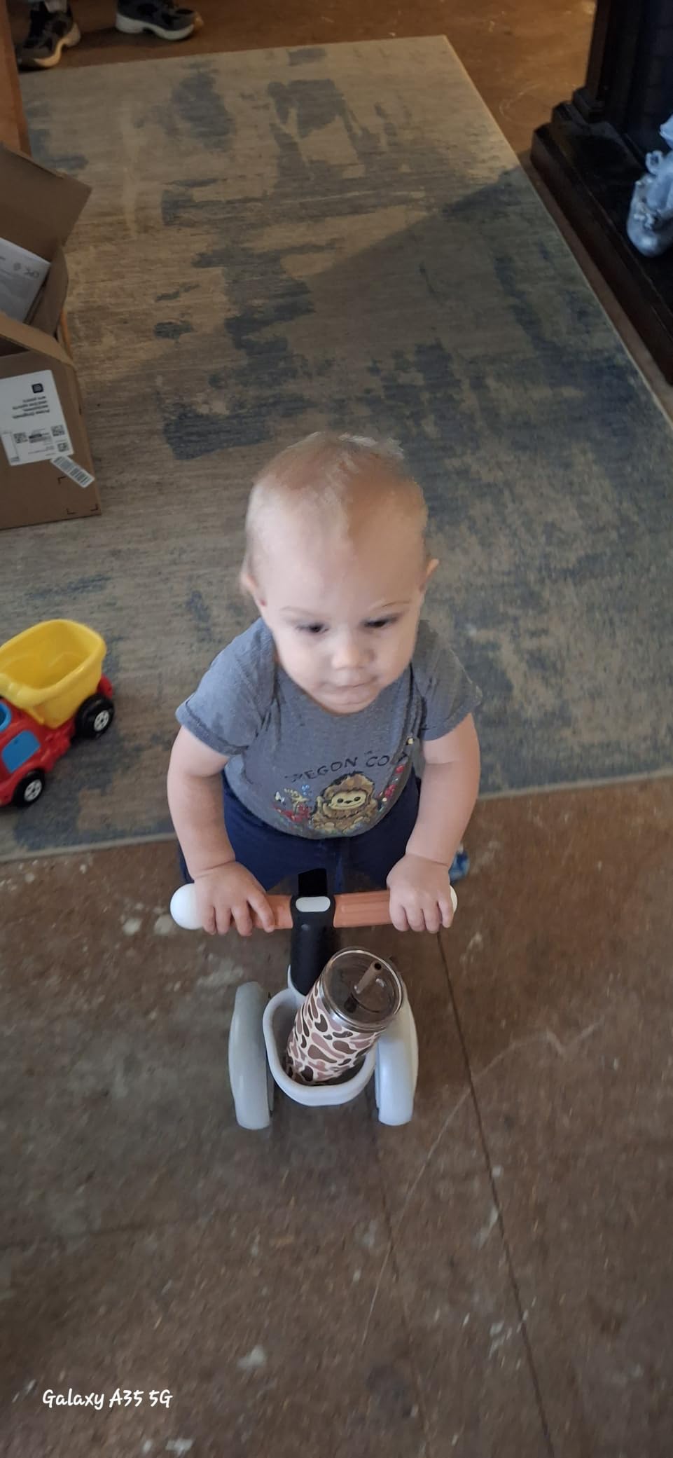 Umatoll Baby Balance Bike Toy for 1 Year Old Boy Girl, First Birthday Gift customer photo 2
