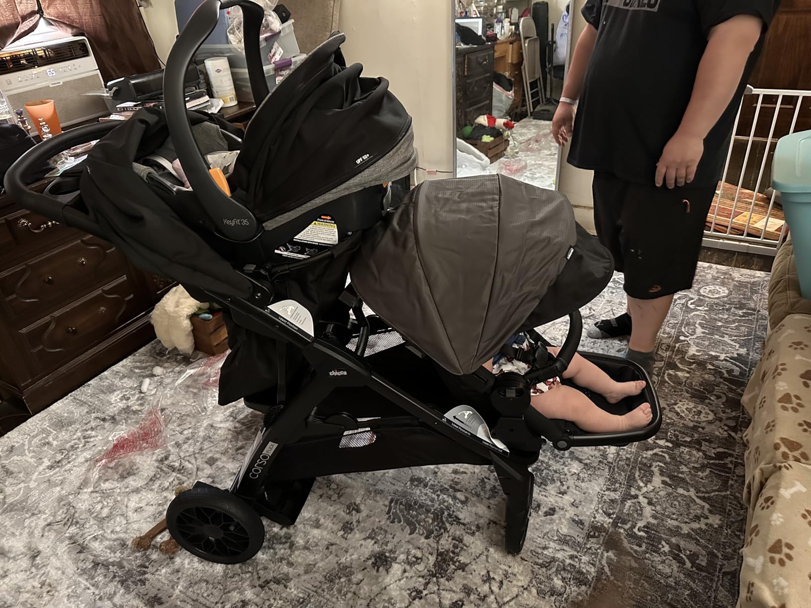 Chicco Corso Flex Convertible Stroller, Single to Double, Compact Fold customer photo 1