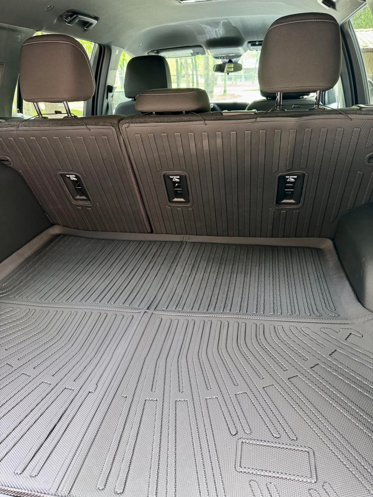 Powerty Floor Mats for 2015-2025 Ford F-150 SuperCrew/F150 Lightning All Weather 3D TPE Anti-Slip Truck Liners for 1st & 2nd Row Accessories customer photo 1