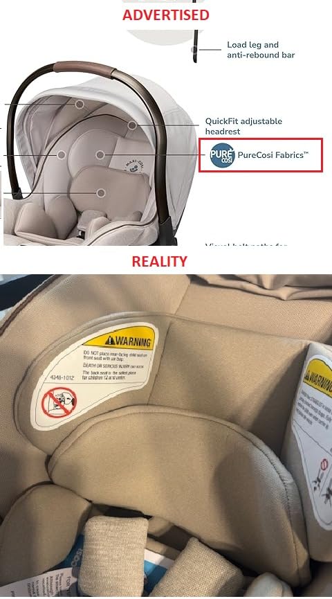 Maxi-Cosi Peri 180 Rotating Infant Car Seat, Baby Car Seat Rotating Carseat, Desert Wonder customer photo 2