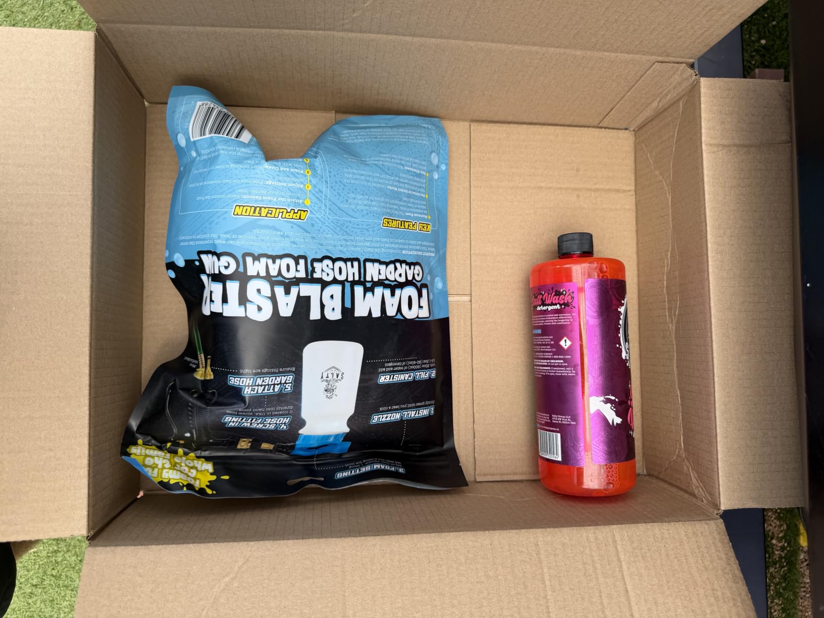 Salty Captain Foam Cannon for Hose – The Ultimate Foam Blaster customer photo 1