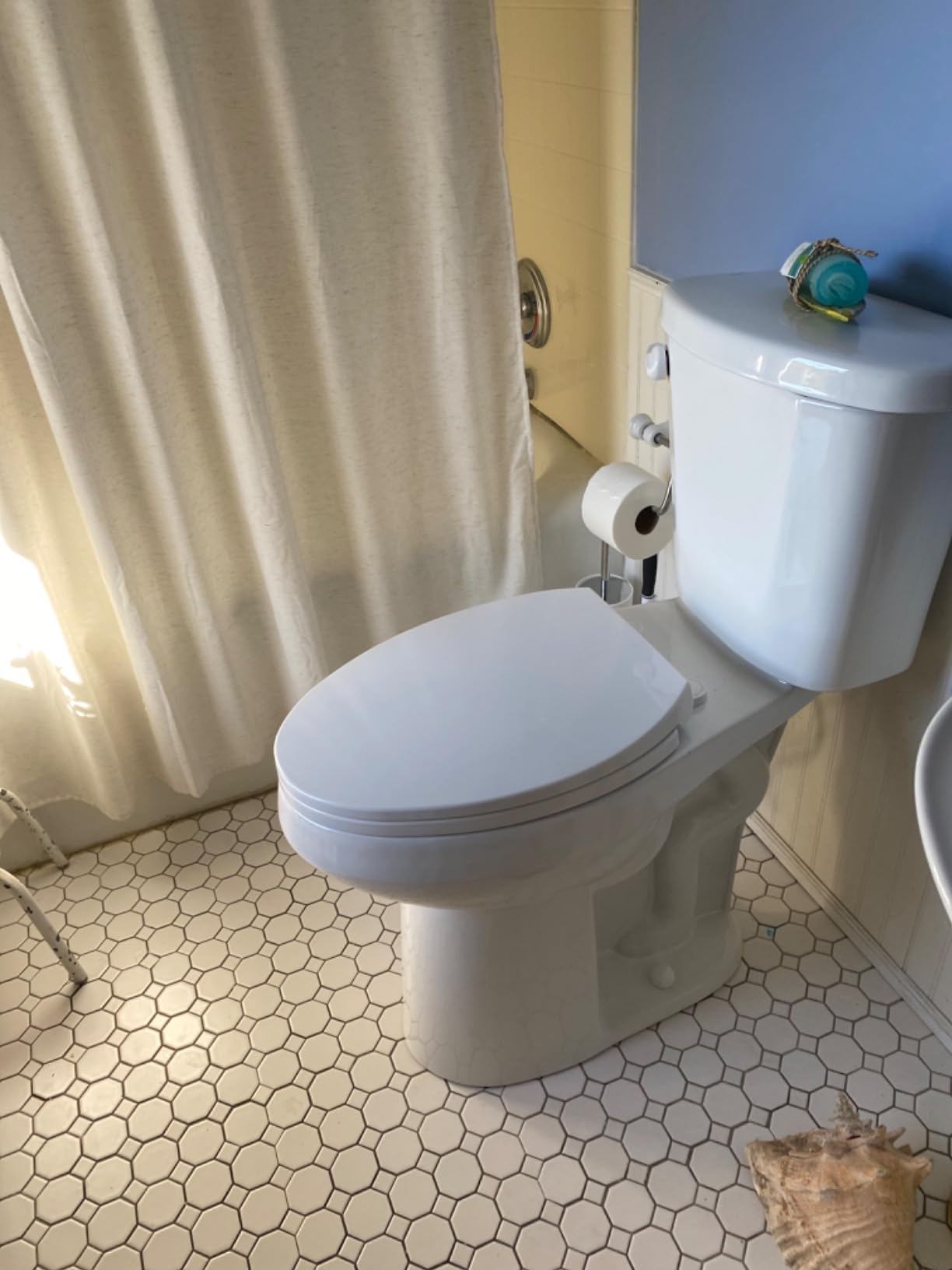 Simple Project 21 Inch High Tall Toilet for Seniors & Tall Person customer photo 2