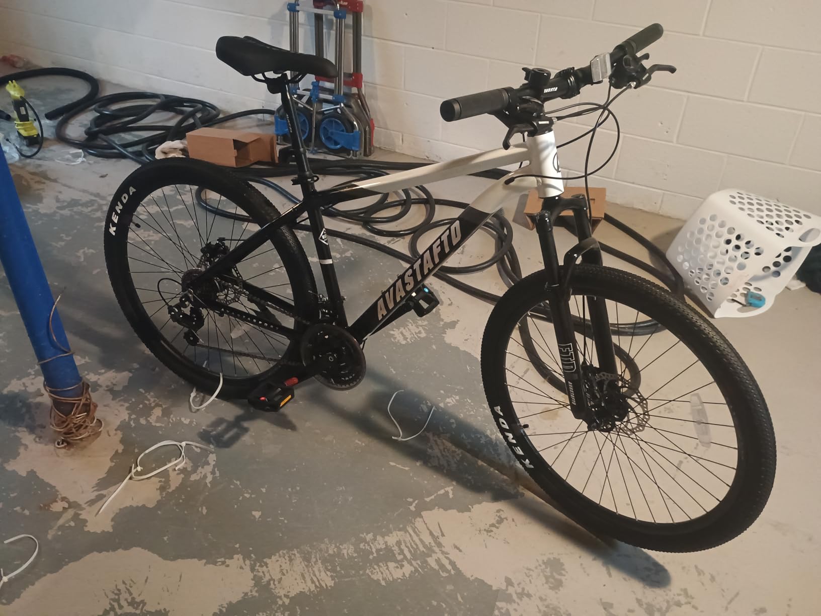 Earth 26 27.5 Inch Mountain Bike MTB for Adult Man Women Male | Lightweight Aluminum Alloy Frame, Dual Disc Brakes, Switchable Front Suspension, 21-Speed Gear Shifter customer photo 2