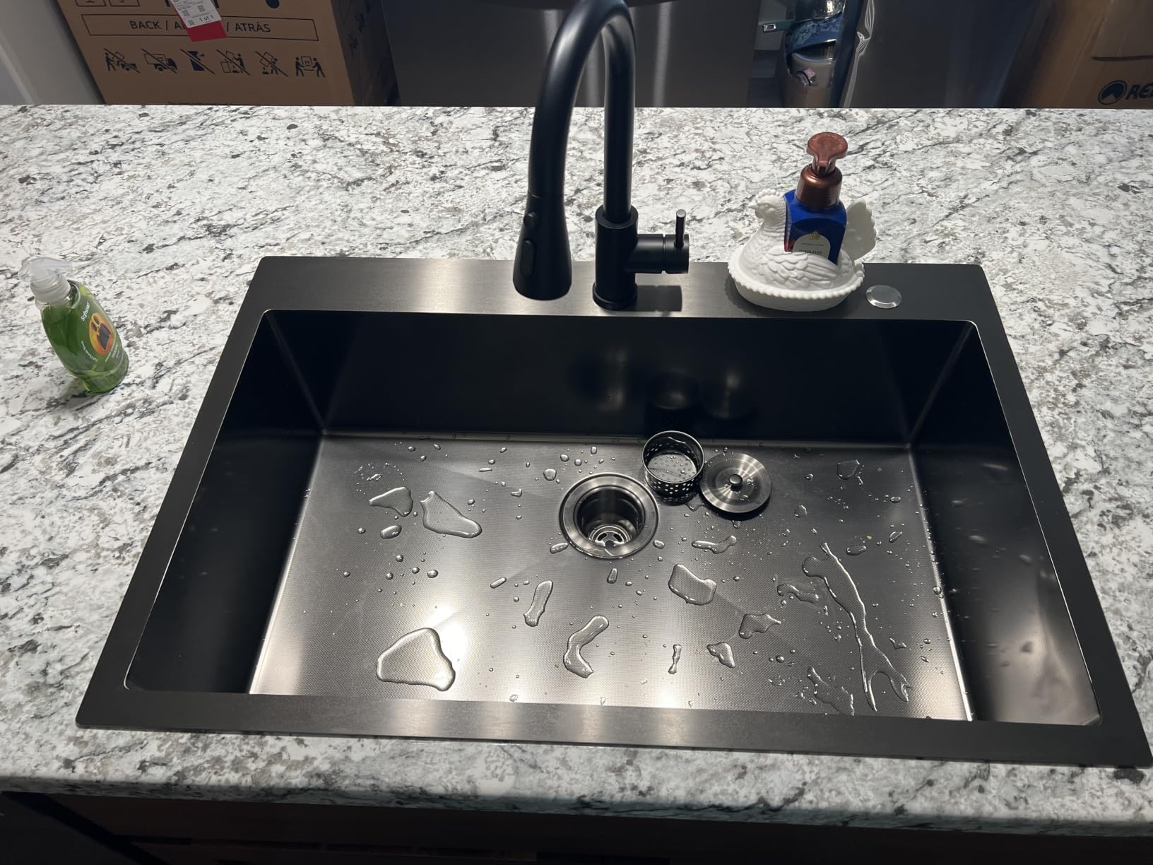 ATTOP 33 Inch Large Double Bowls Drop in Kitchen Sink customer photo 1