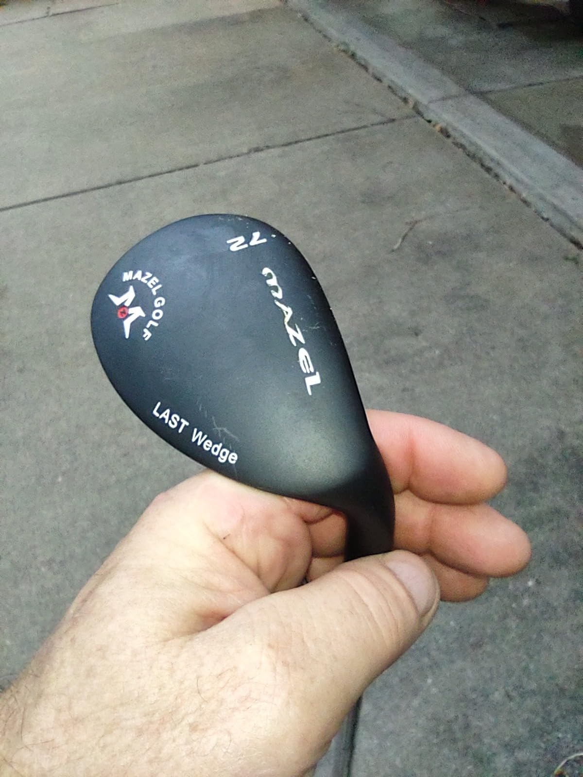 MAZEL Forged Golf Wedges for Men & Women - Golf Gap Wedge, Sand Wedge,Lob Wedge,Escape Bunkers and Quickly Cuts Strokes Around The Green,High Loft Golf Club Wedge customer photo 2