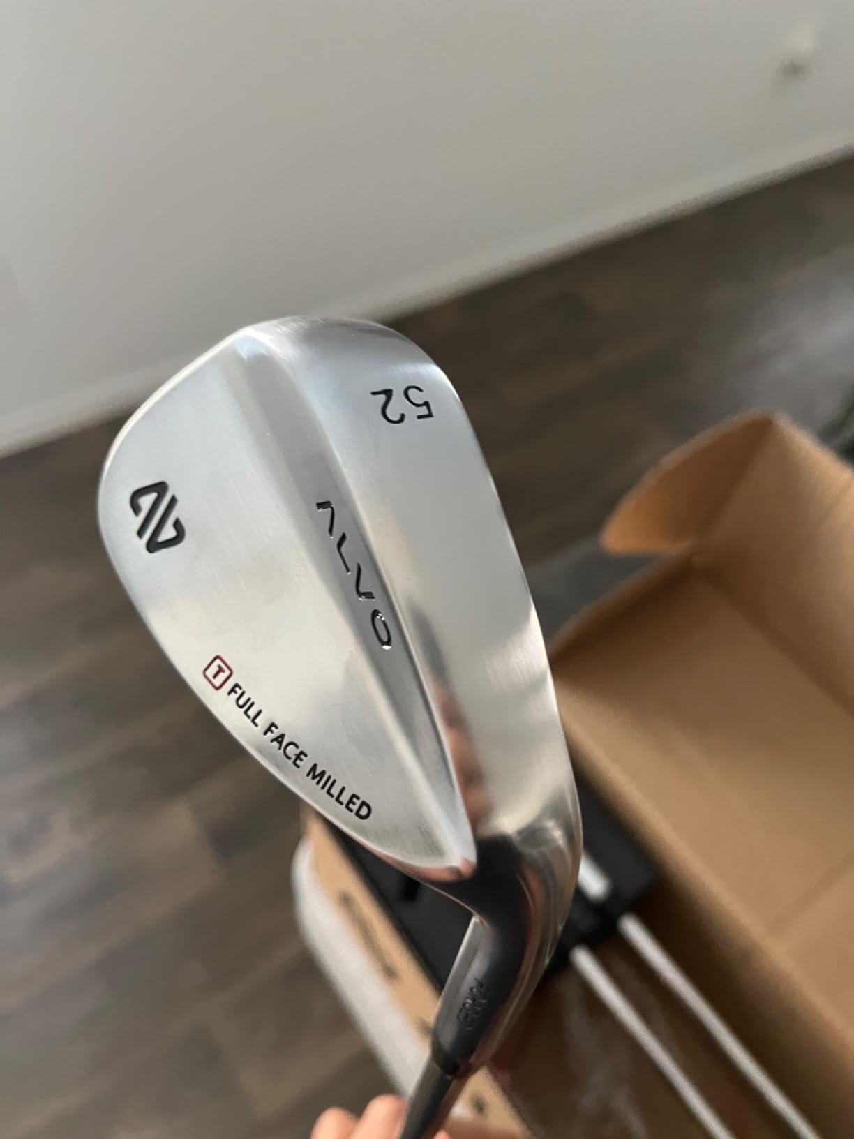 ALVO GOLF - Premium Full Face Golf Wedges, Golf Wedge Set and Singles, 3 Wedges 52/56/60/70 Degree,Lob,Gap,Sand Golf Club for Men, Premium Grip, Right Hand, max Spin customer photo 2