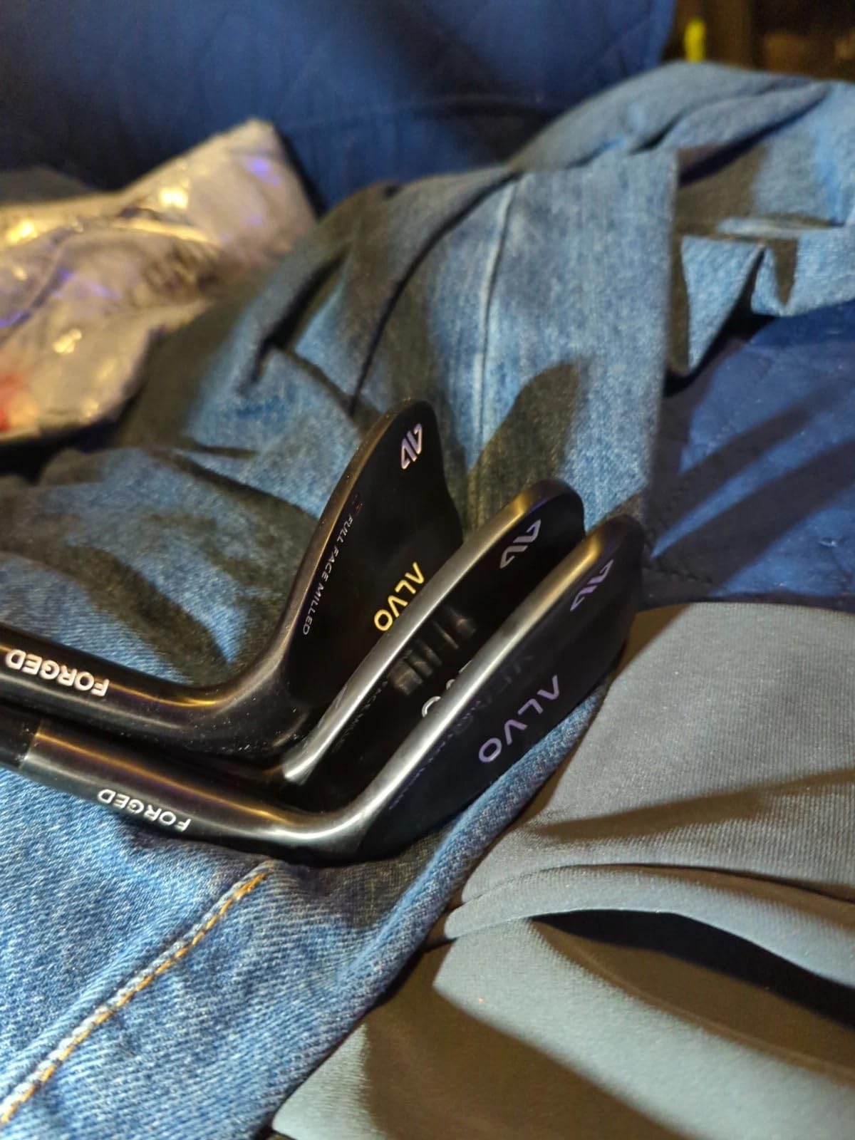ALVO GOLF - Premium Full Face Golf Wedges, Golf Wedge Set and Singles, 3 Wedges 52/56/60/70 Degree,Lob,Gap,Sand Golf Club for Men, Premium Grip, Right Hand, max Spin customer photo 2