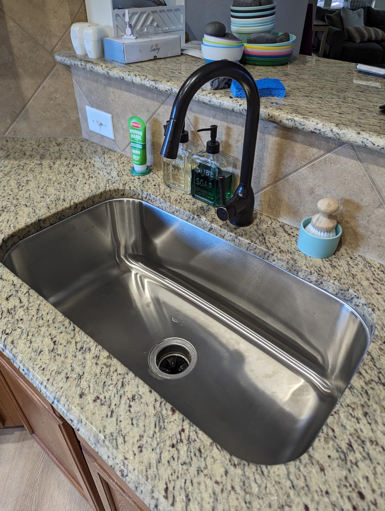 KRAUS Stainless Steel 32 in 18 Gauge Undermount Kitchen Sink KBU44 customer photo 2