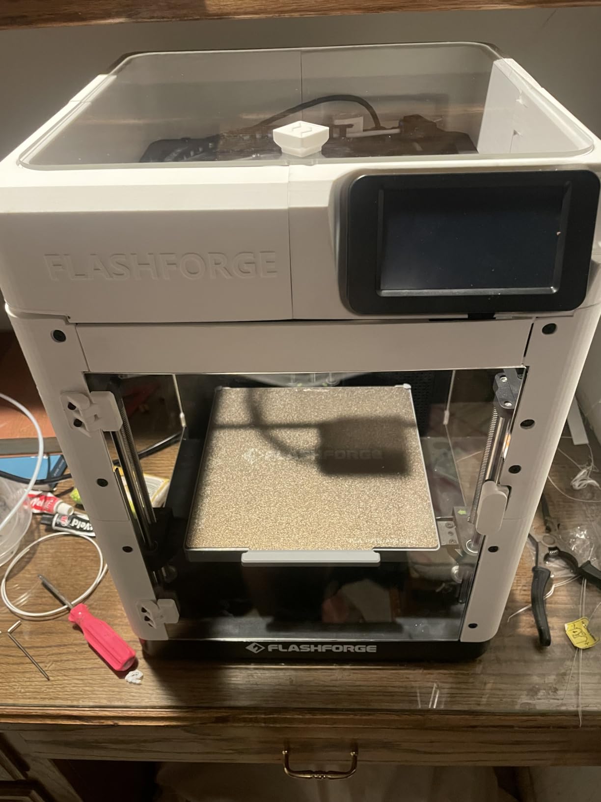 FLASHFORGE Adventurer 5M 3D Printer Enclosure kit, DIY Design, Reduce Noise, Increase Safety and Odor Isolation, Supports Printing High Temperature Filaments, Like ASA and PC customer photo 1