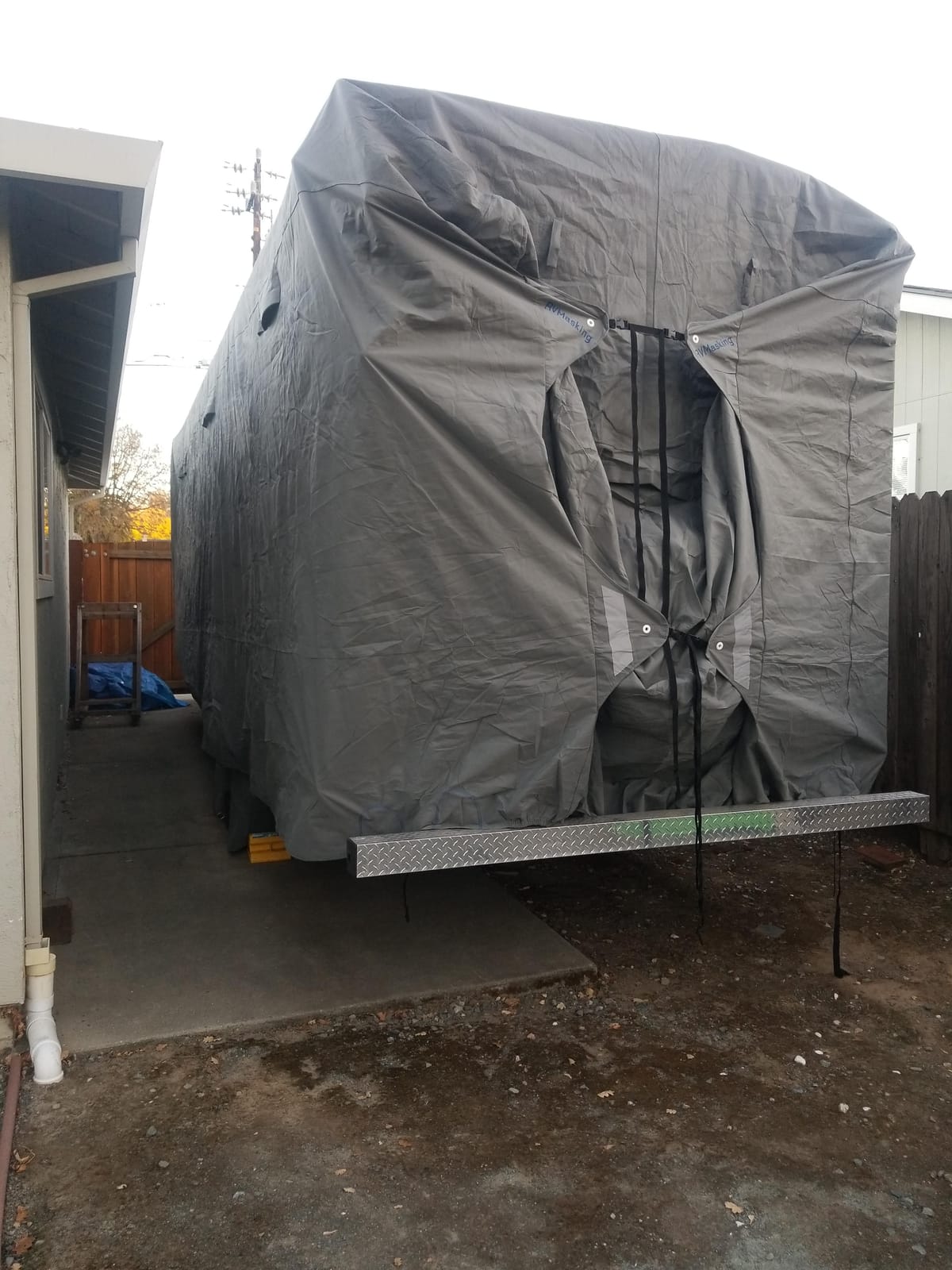 RVMasking Travel Trailer RV Cover, 9-Layer Heavy Duty Waterproof,28-31ft customer photo 2