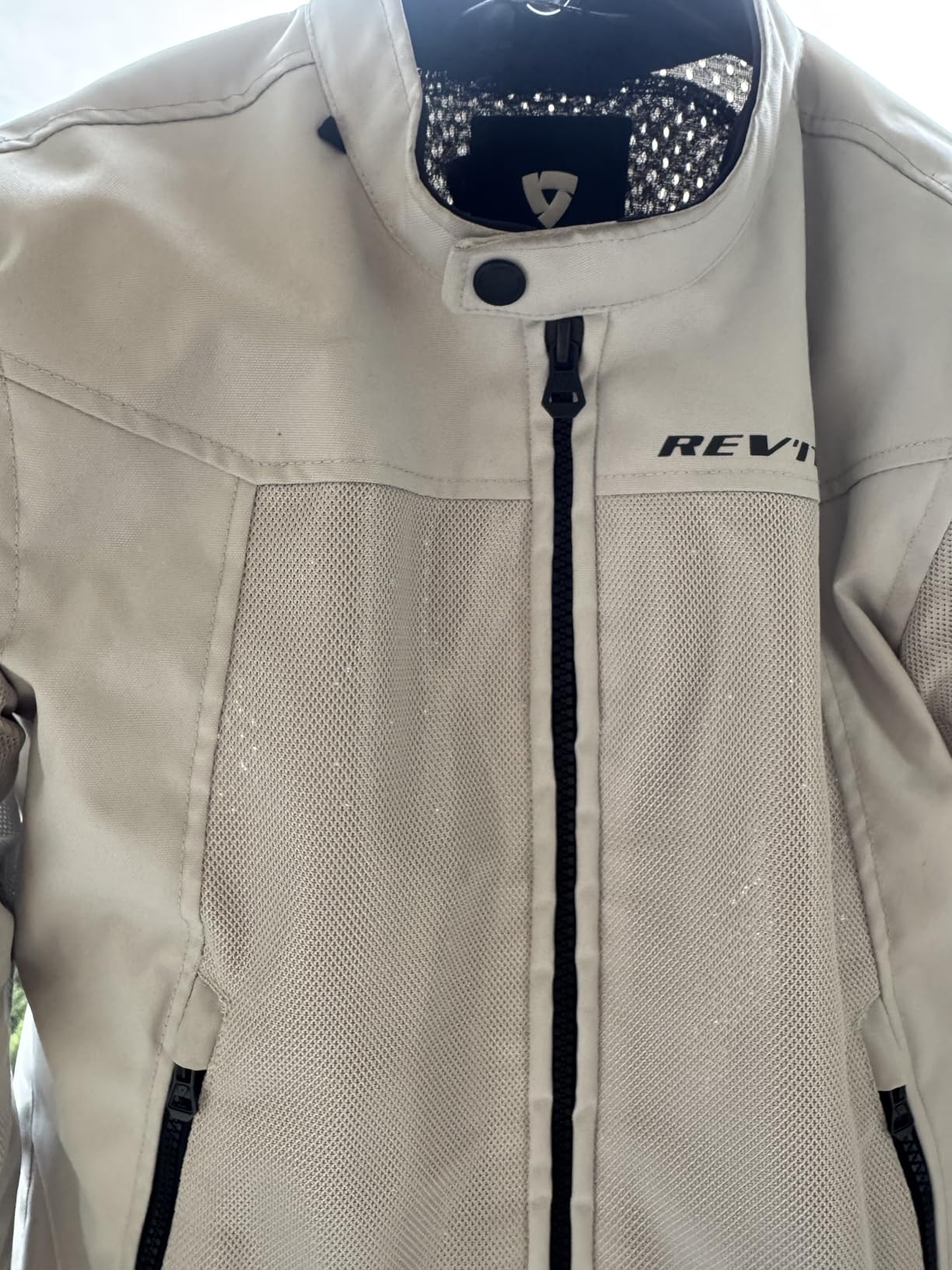 REV'IT! Men's Eclipse 2 Mesh Motorcycle Jacket (Silver - Large) customer photo 1