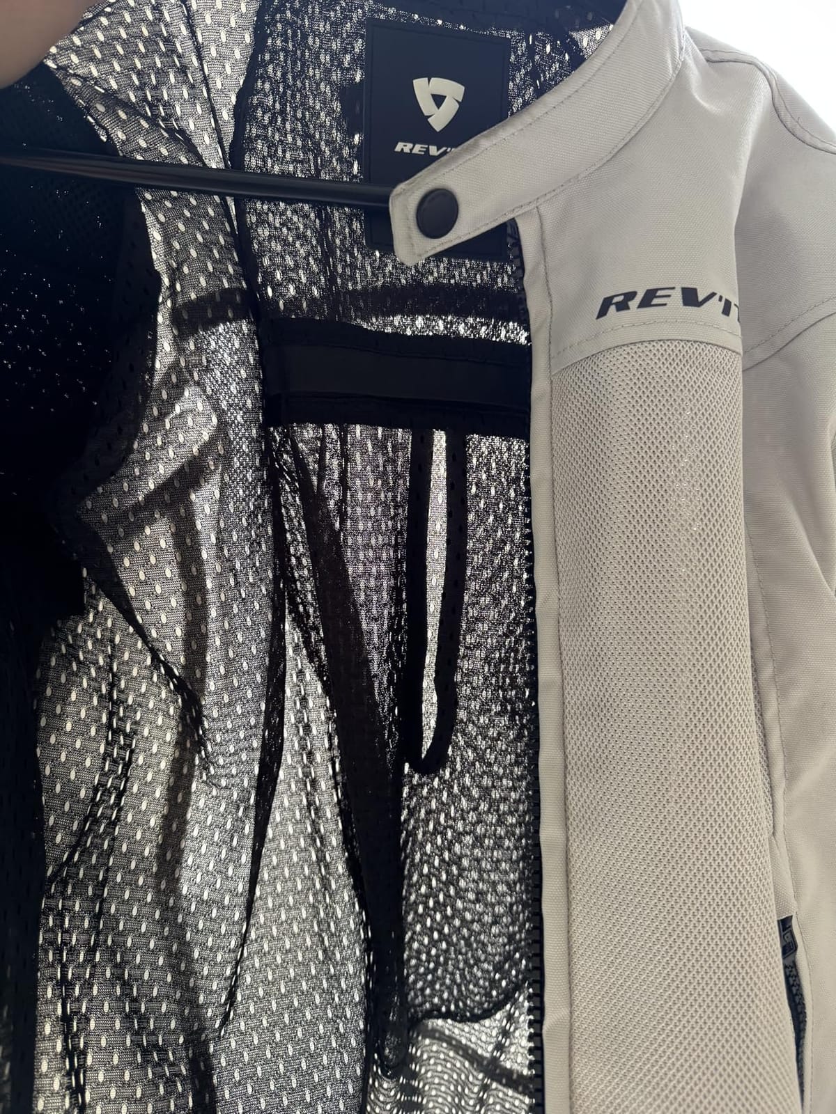 REV'IT! Men's Eclipse 2 Mesh Motorcycle Jacket (Silver - Large) customer photo 2