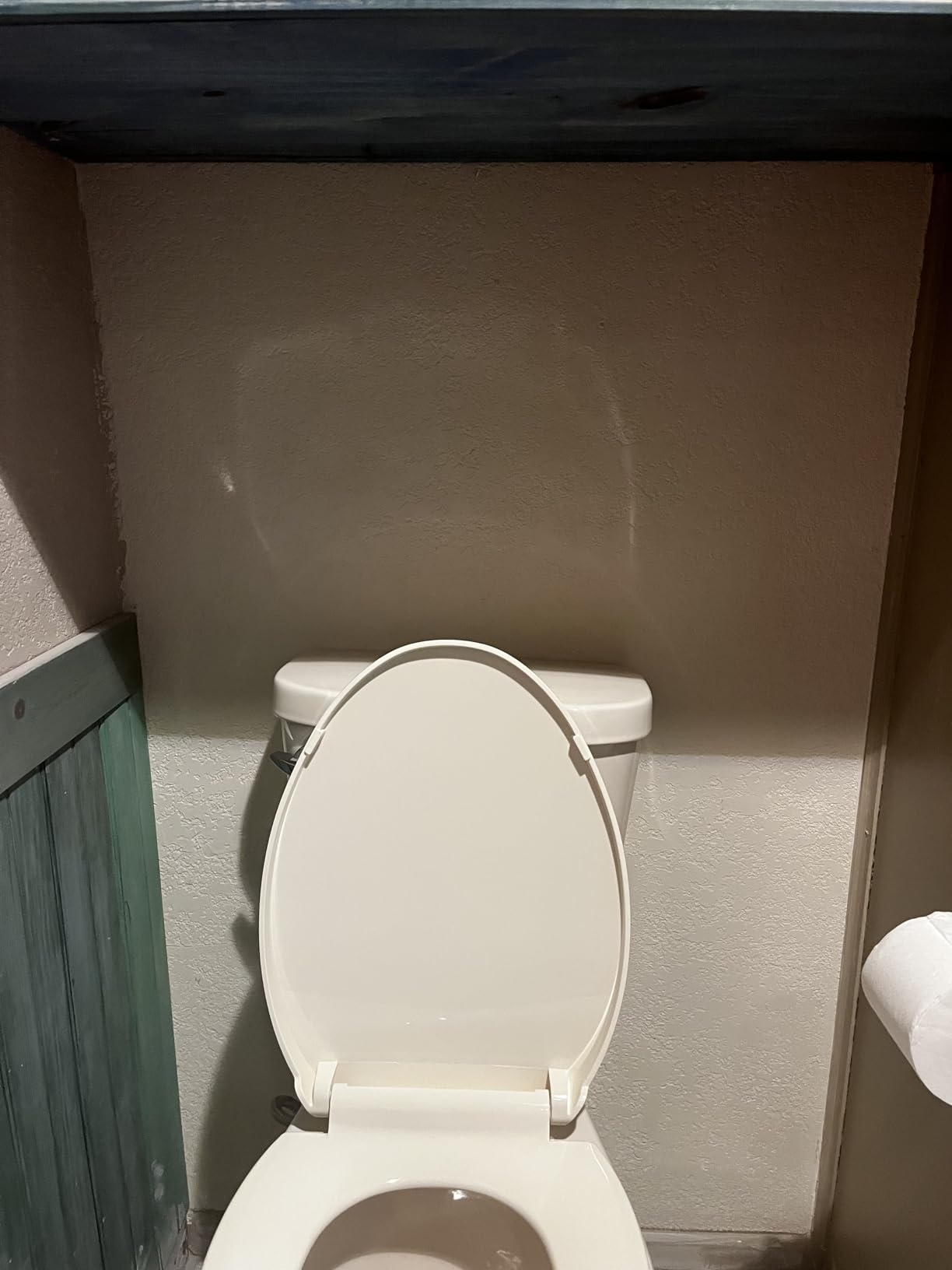 19 Inch ADA Elongated Tall Toilet for Seniors 1.28 GPF White customer photo 2