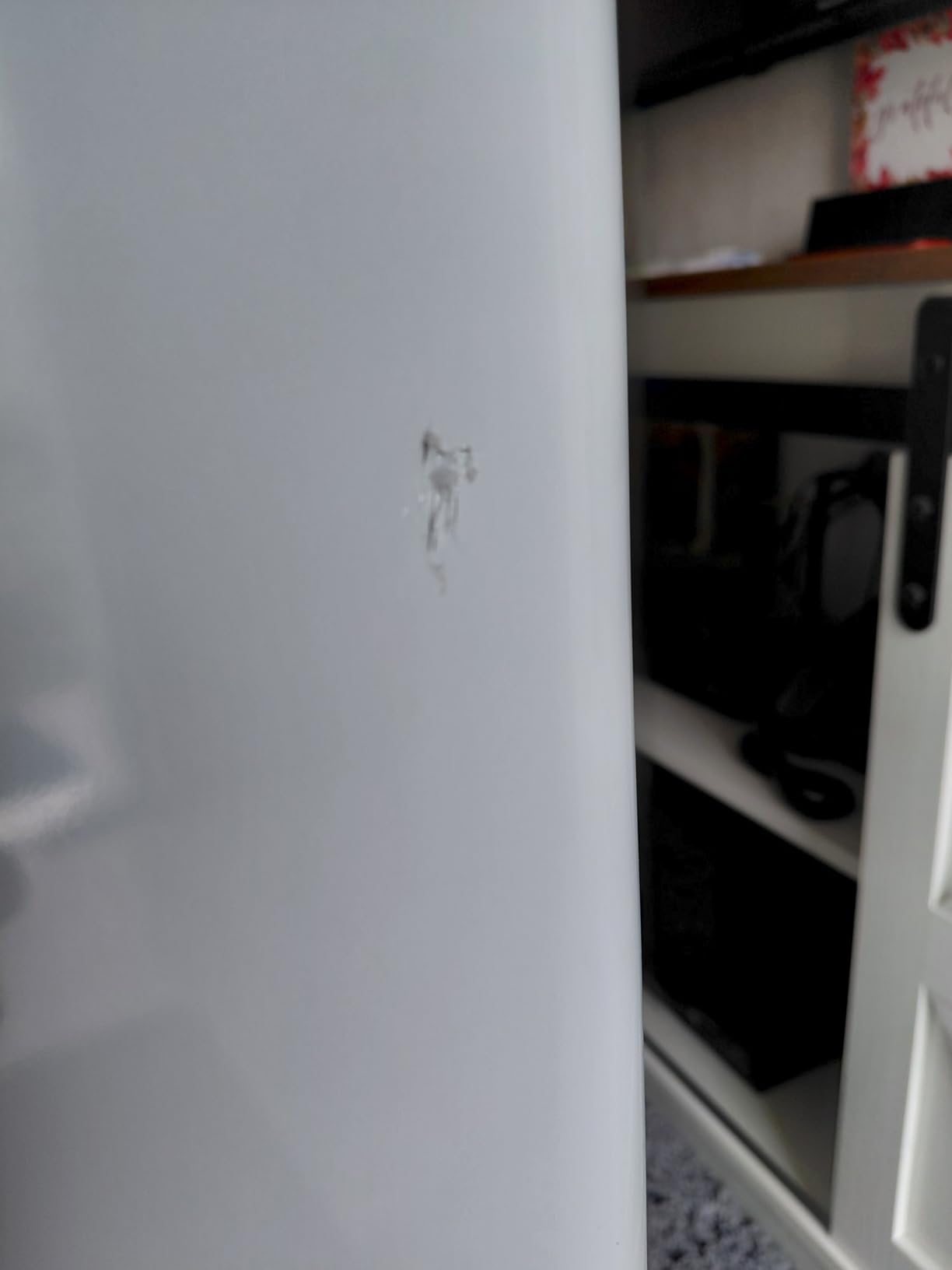 BLACK+DECKER 18 Cu. Ft. French Door Refrigerator, Built-in Ice Maker, Black | Full Size Refrigerator with Bottom Mount Freezer Drawer, Frost Free, ENERGY STAR Certified, Auto Defrost customer photo 1