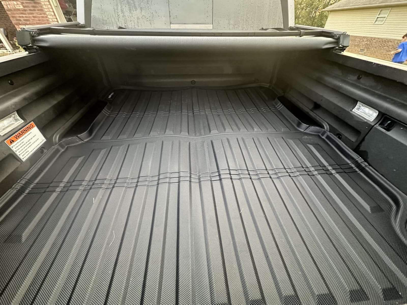 Nilight 8FT Truck Bed Rubber Mat Heavy-Duty Universal Fit for Ram Ford customer photo 2