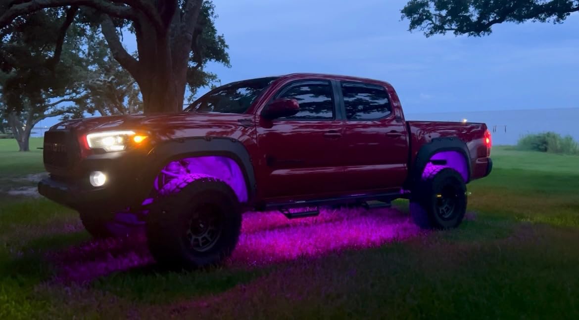 OPT7 Photon 8-Pod RGB LED Aluminum Rock Lights customer photo 1