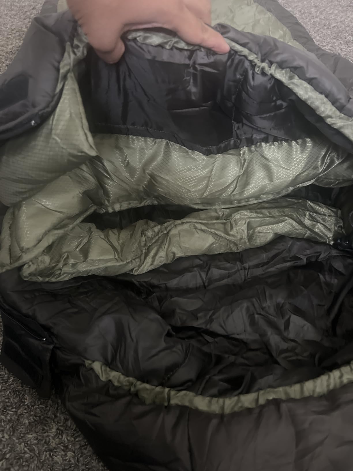 Coleman North Rim 0°F Sleeping Bag, Cold-Weather Mummy Sleep Sack with No-Snag Zipper & Adjustable Hood for Warmth & Ventilation, Camping Sleeping Bag customer photo 2