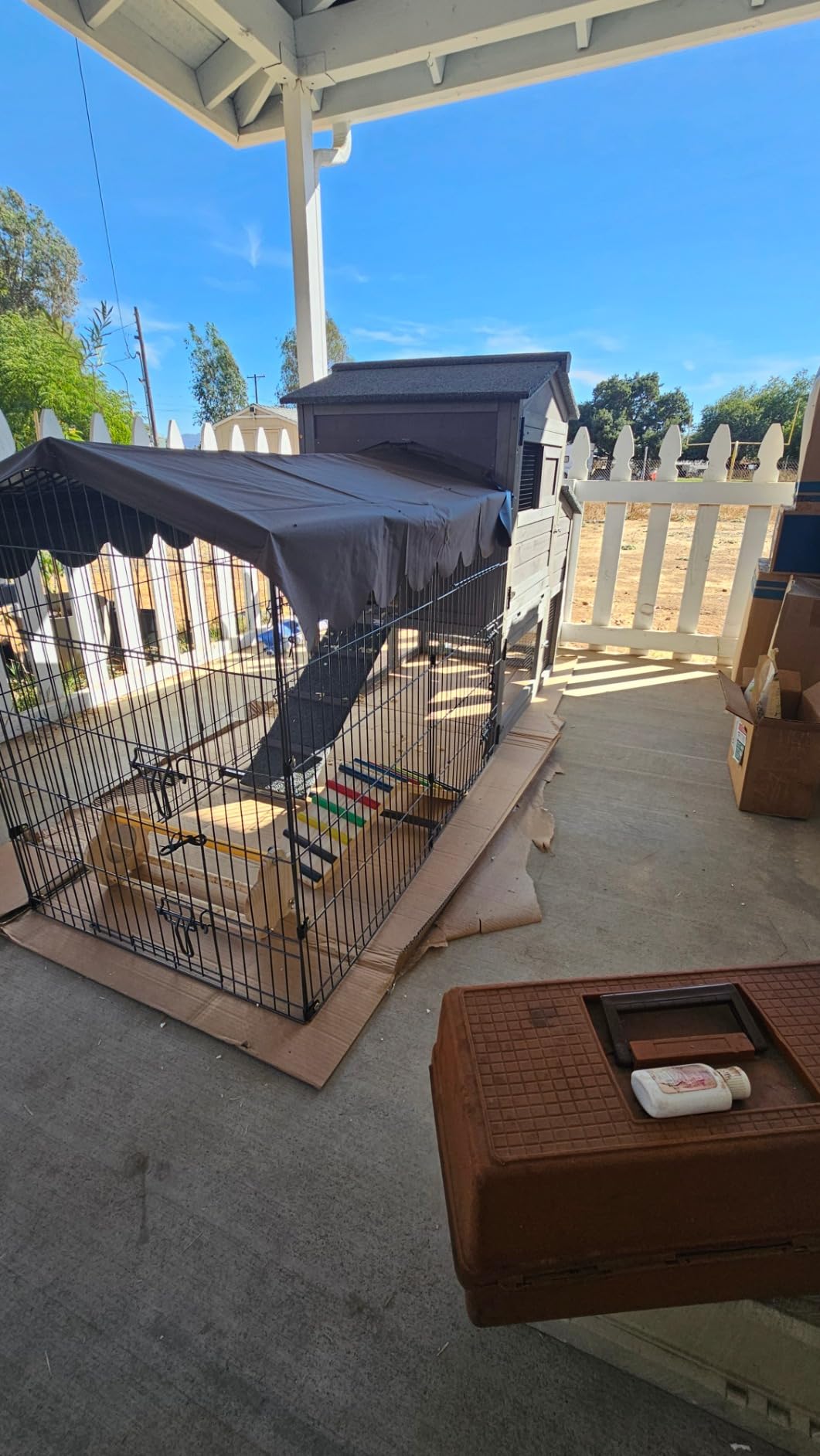 Mobile Chicken Coop Large 79