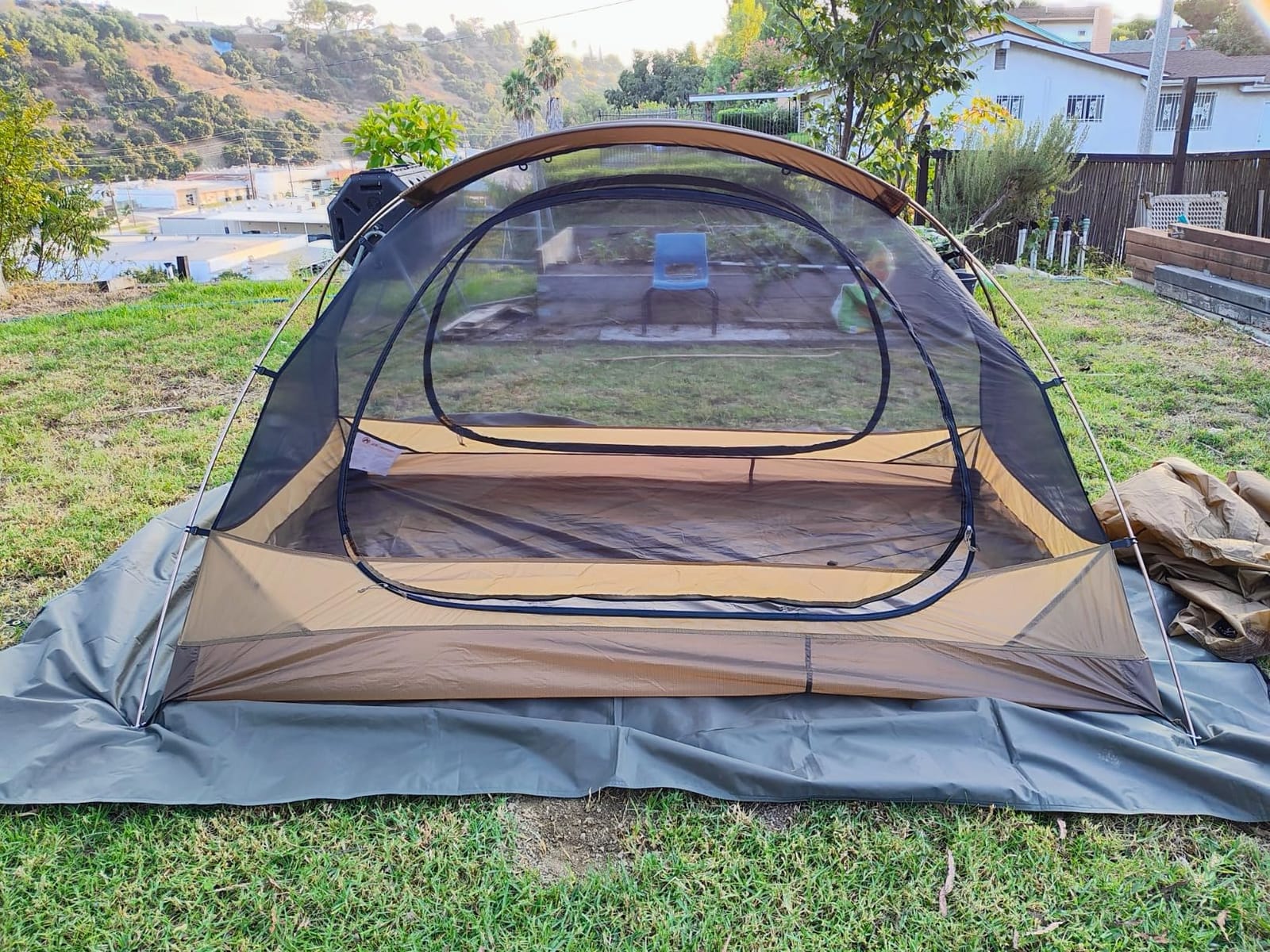 MC TOMOUNT Backpacking Tent Ultralight Nylon 1-2 Person Camping Tent customer photo 2