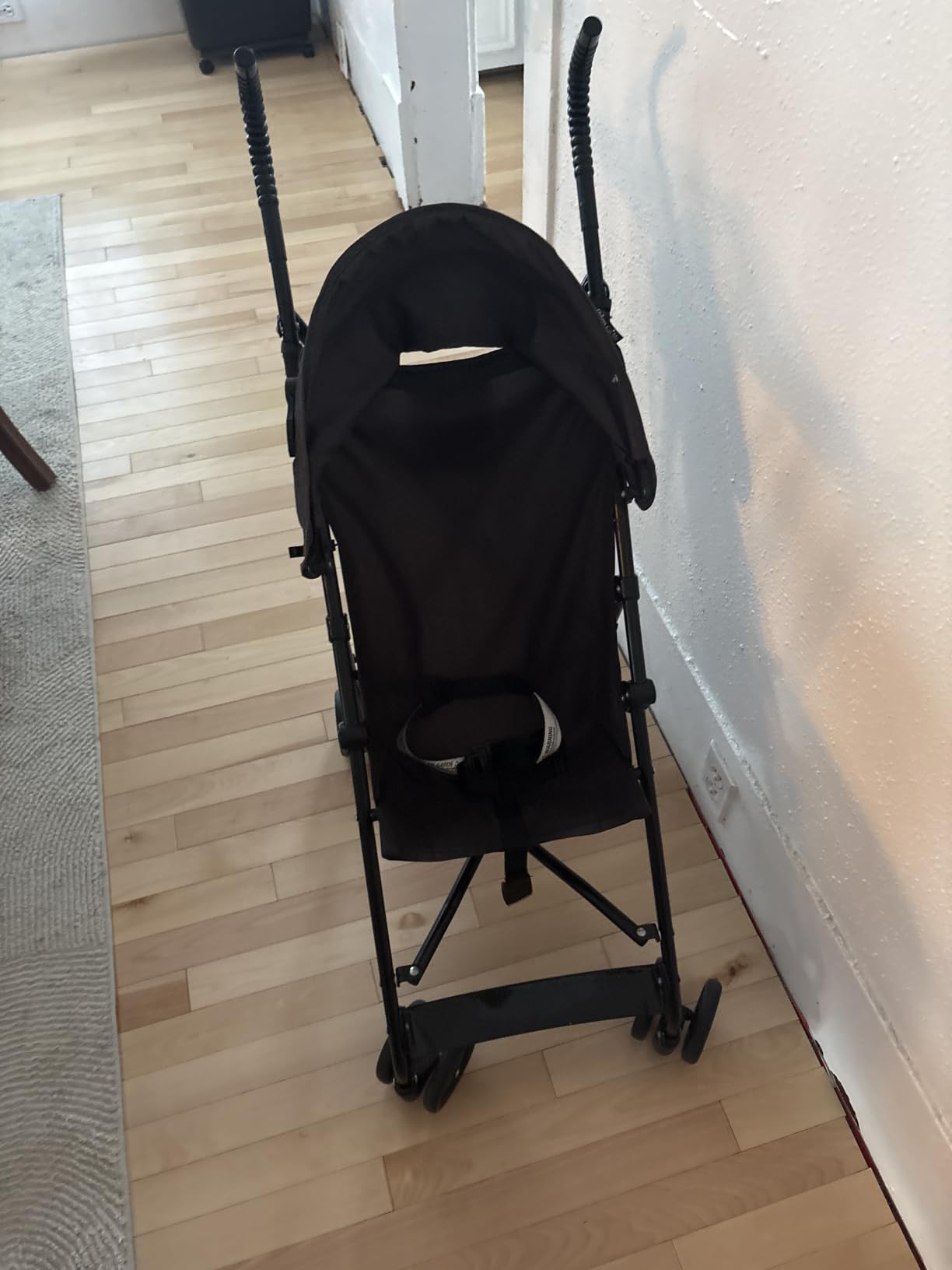 Dream On Me Aero Travel Umbrella Stroller, 1-Hand Fold, Lightweight, Black | 3 Point Safety Harness, Dual Brakes, Adjustable Removable Canopy, Sturdy Steel Frame, Compact, For Toddlers 6-36 months customer photo 1