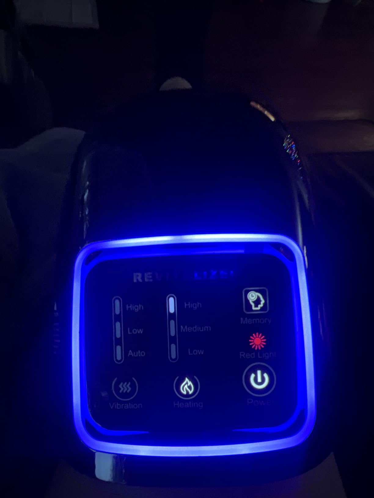 FORTHiQ Knee Massager Pro+ for Pain Relief with Heat and Dual Red Light Therapy, Adjustable Straps, Memory Function, Relax Tight Muscles, Ideal Gift for Men & Women, FSA-HSA Eligible customer photo 2