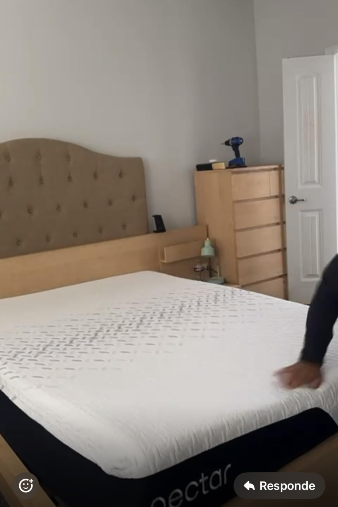Nectar 12” Memory Foam Mattress, Queen, Medium Firm, 1-Year Trial | Contouring Memory Foam, Cooling Top Layer, Back Pain & Pressure Relief, Mattress in a Box, 365-Night Trial & Forever Warranty customer photo 1