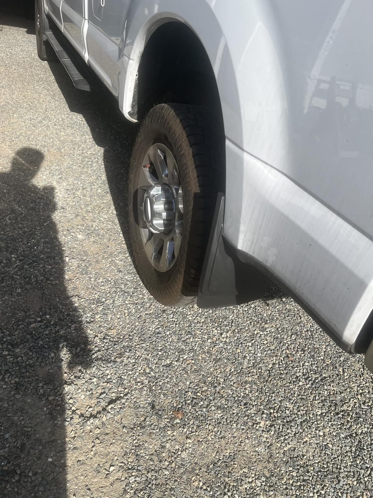 Mud Flaps for 2017-2026 Ford F-250/F-350 Super Duty Without OEM Fender Flares (Single Rear Wheels), No Drill Splash Guards Front & Rear Truck Mud Guards Accessories Set(4pcs) customer photo 1