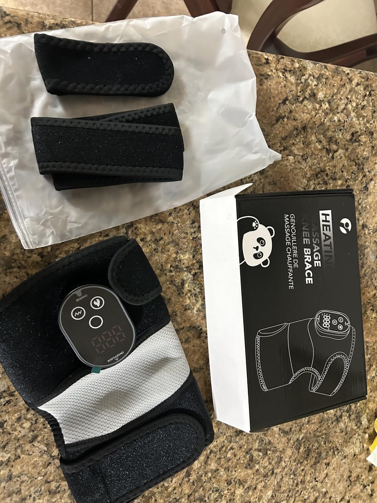 Heated Knee Massager, FSA Eligible 3-in-1 Elbow Shoulder Knee Heating Pad customer photo 1