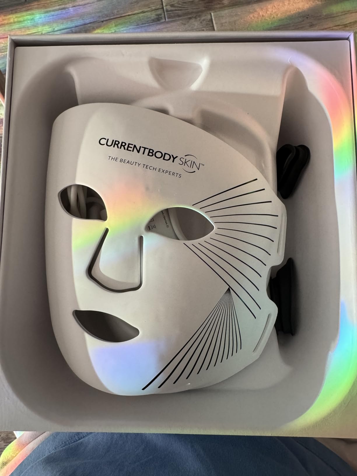 CurrentBody Skin Red Light Therapy LED Face Mask: Series 2 customer photo 1