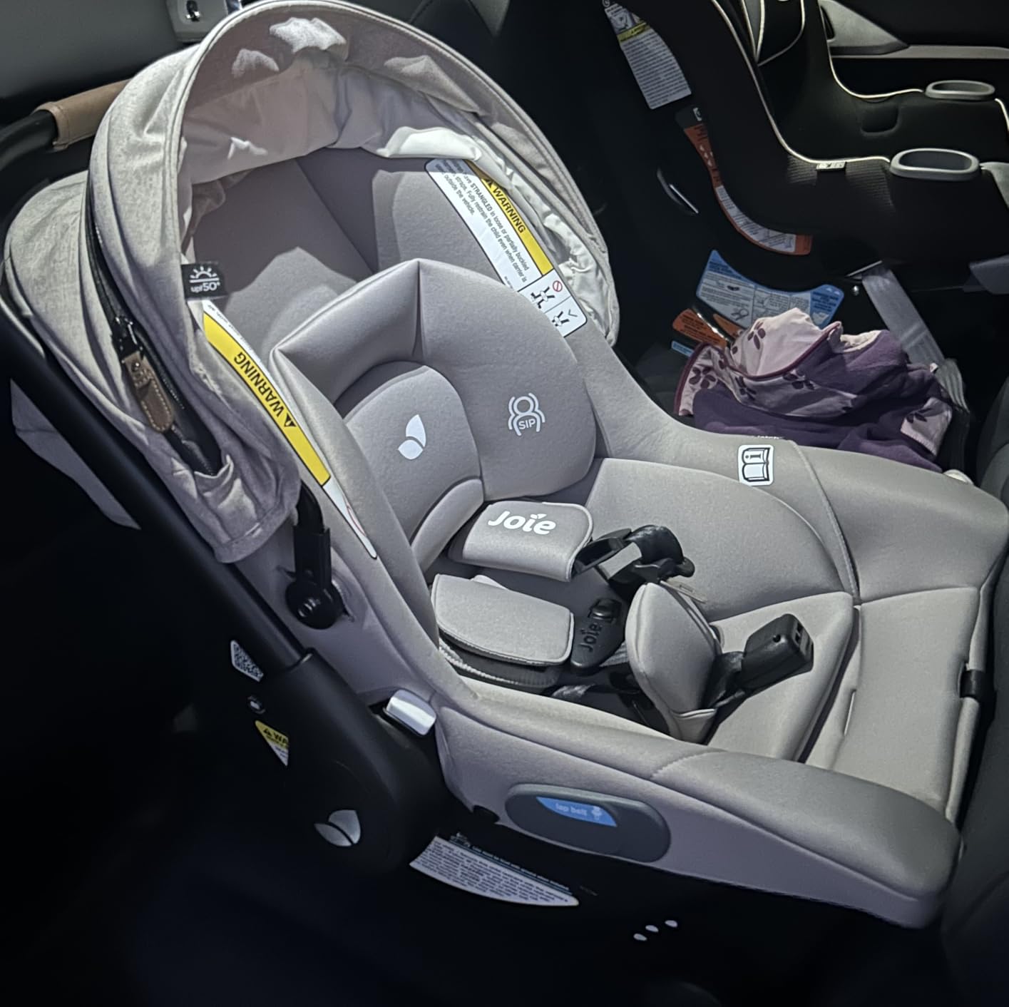 Joie Baby Mint Latch Baseless Infant Car Seat, Lightweight customer photo 2