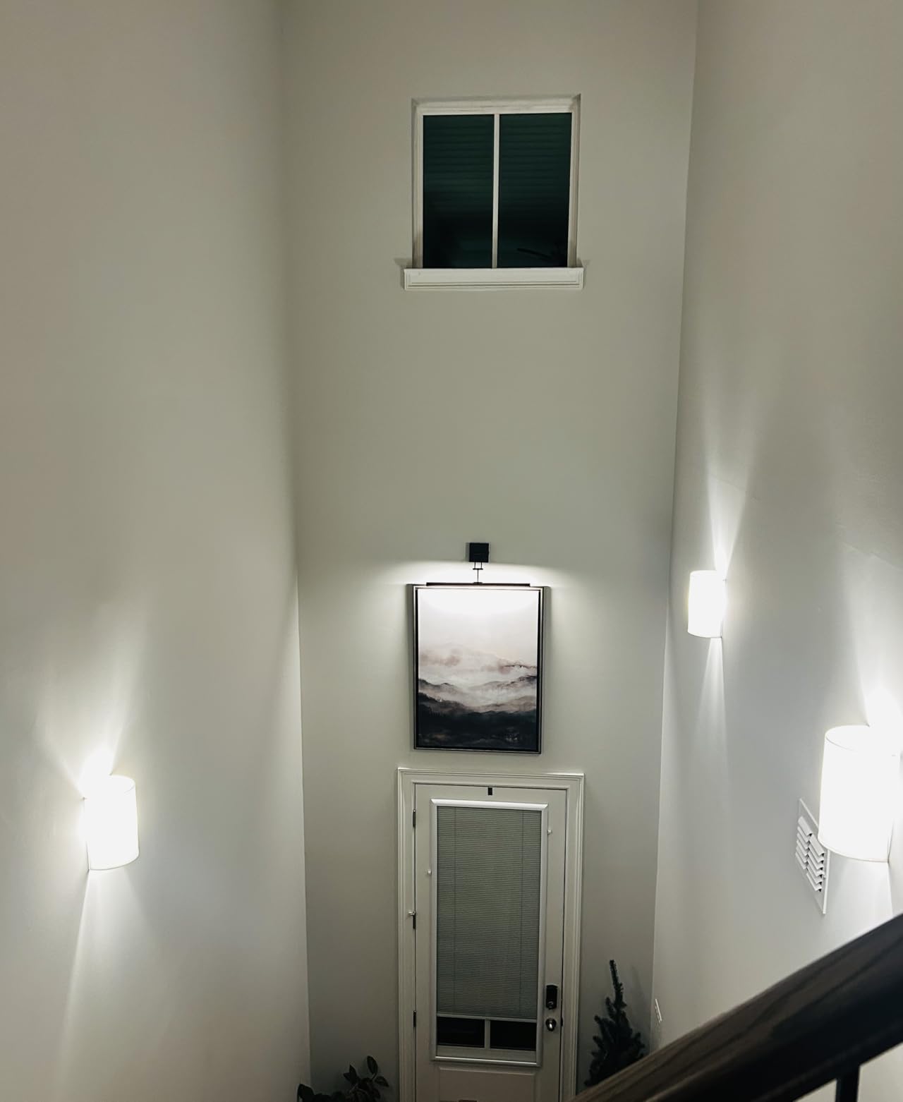 DESOOP Brass Picture Lights for wall Hardwired LED Picture Frame Light Dimmable Painting Lights for Wall Portrait Artwork 23.62 inch 14W Warm White customer photo 1