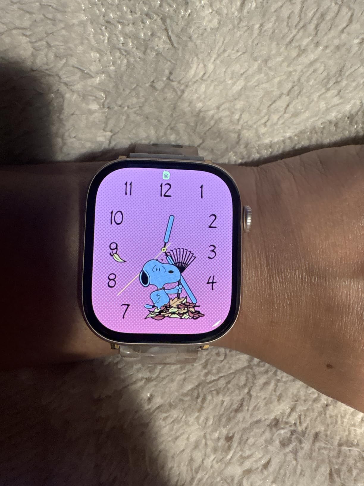 Apple Watch Series 10 [GPS + Cellular, 42mm] - Rose Gold Aluminum Case with Light Blush Sport Band, S/M (Renewed) customer photo 1
