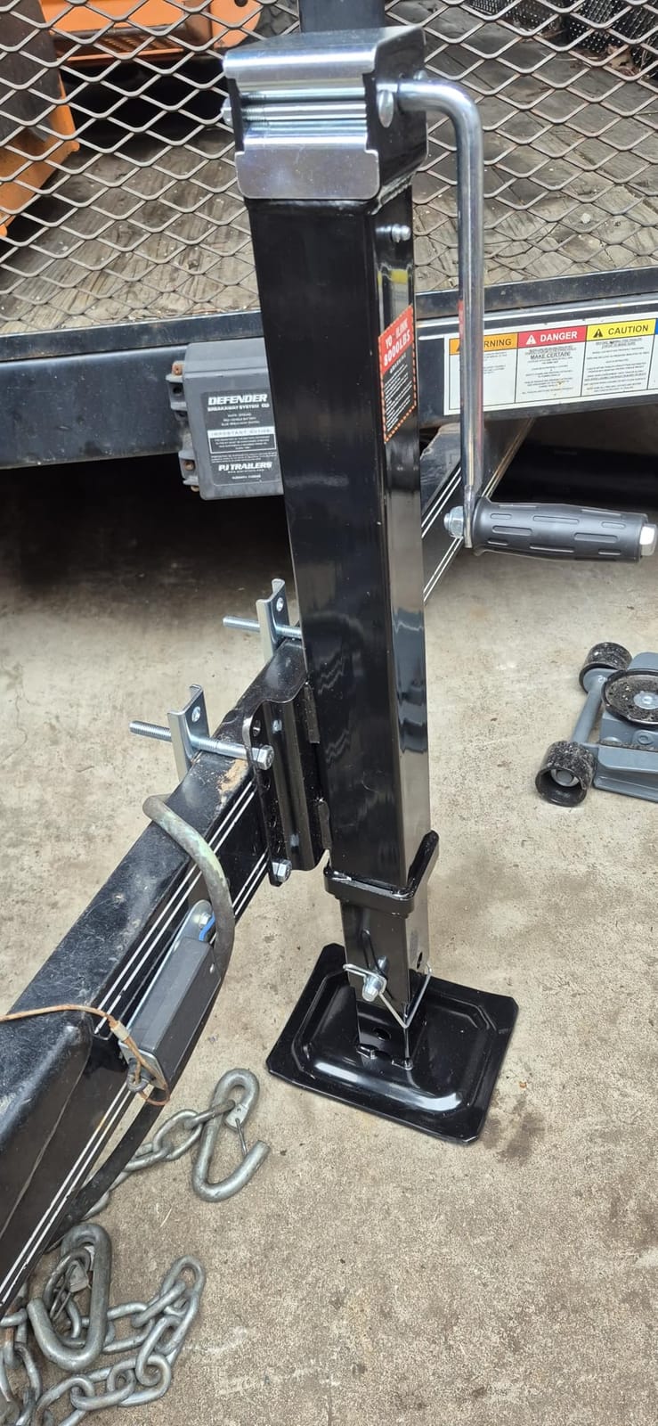 YOMILINK 8000 lbs Trailer Jack, Bolt-On, 28.6