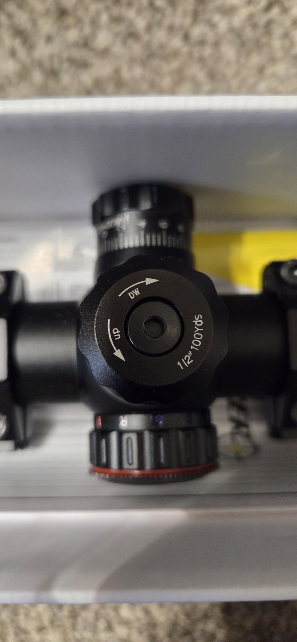 UUQ 3-9x32 Rimfire Rifle Scope - Clear Optics with Upgraded Objective Lens, Waterproof Fogproof, Lightweight Design + 20mm Rail Rings for Hunting customer photo 2