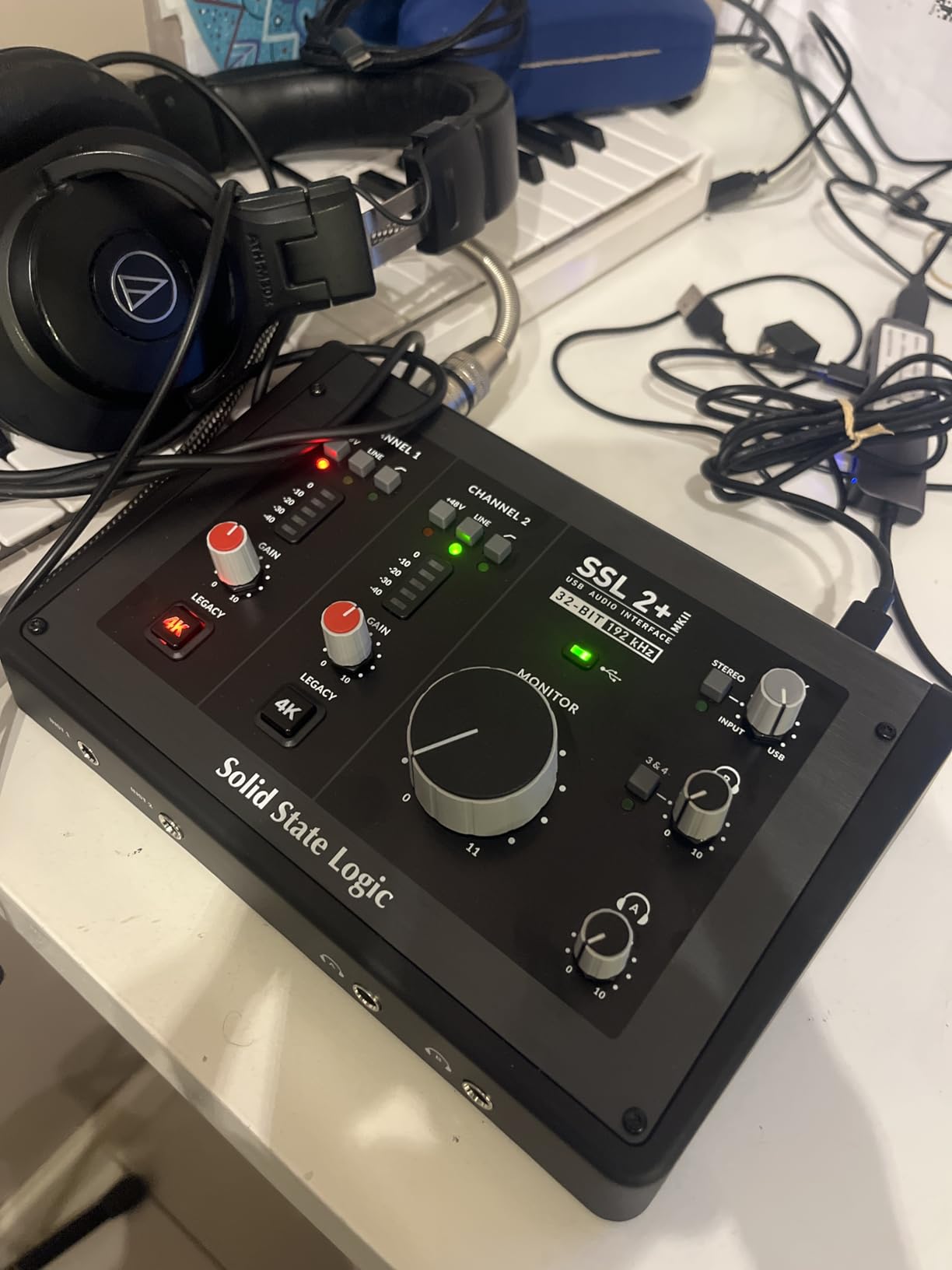 Solid State Logic 2 MKII Plus USB-C Audio Interface 2x4 customer photo 2