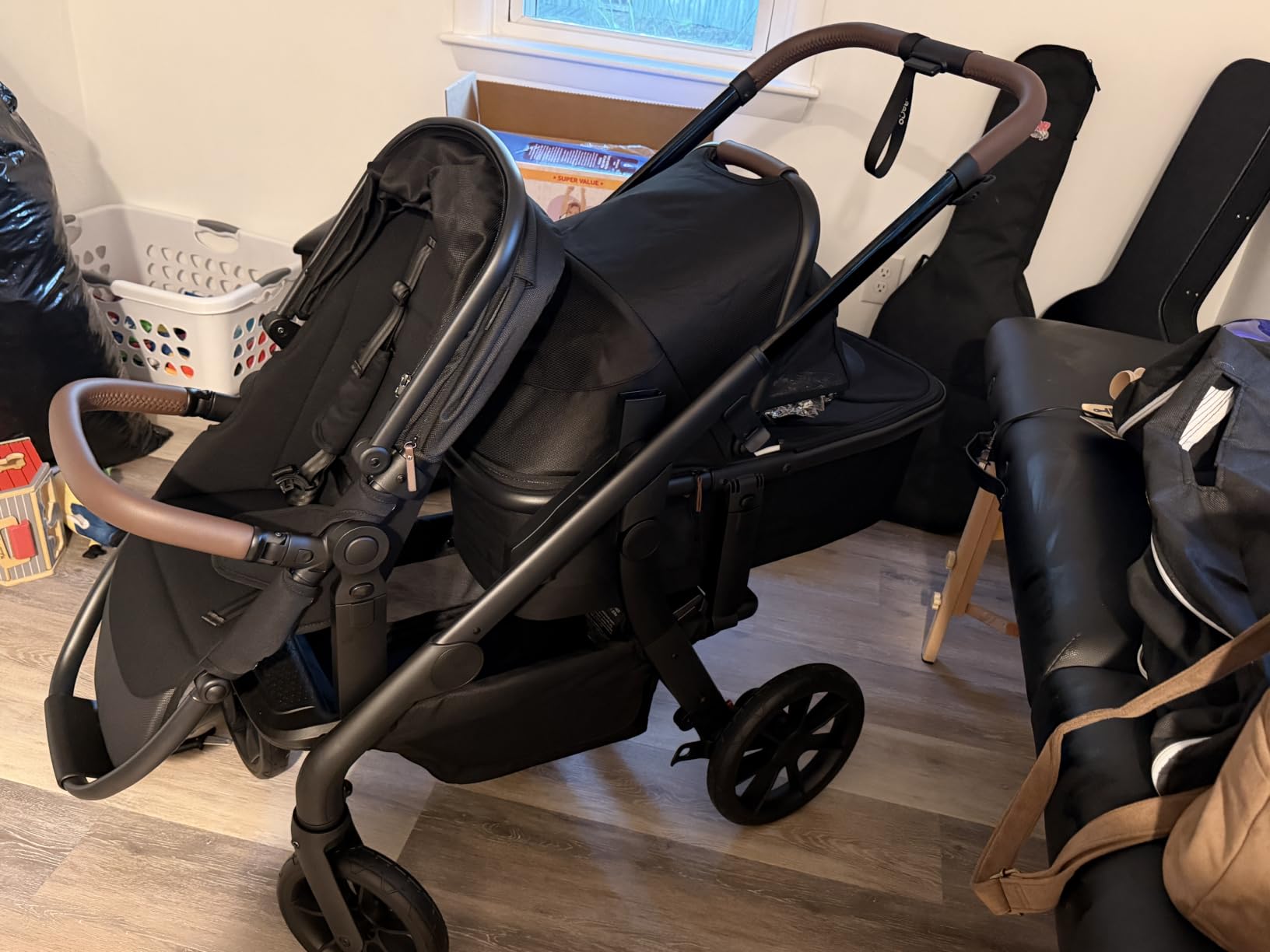 Momcozy ChangeGo Single to Double to Wagon Stroller, 23 Configurations customer photo 1