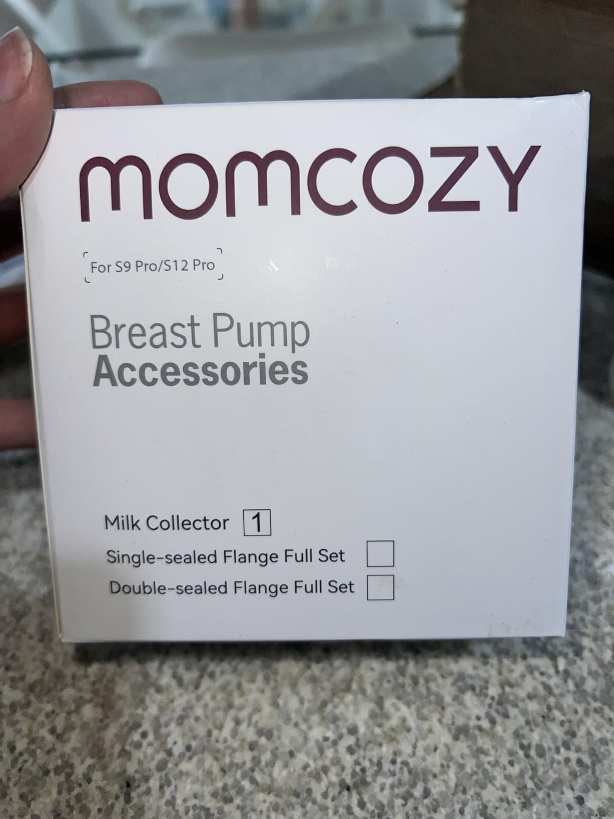 Momcozy S9 Pro Wearable Breast Pump Hands-Free, 24mm, 2 Pack, Gray customer photo 1