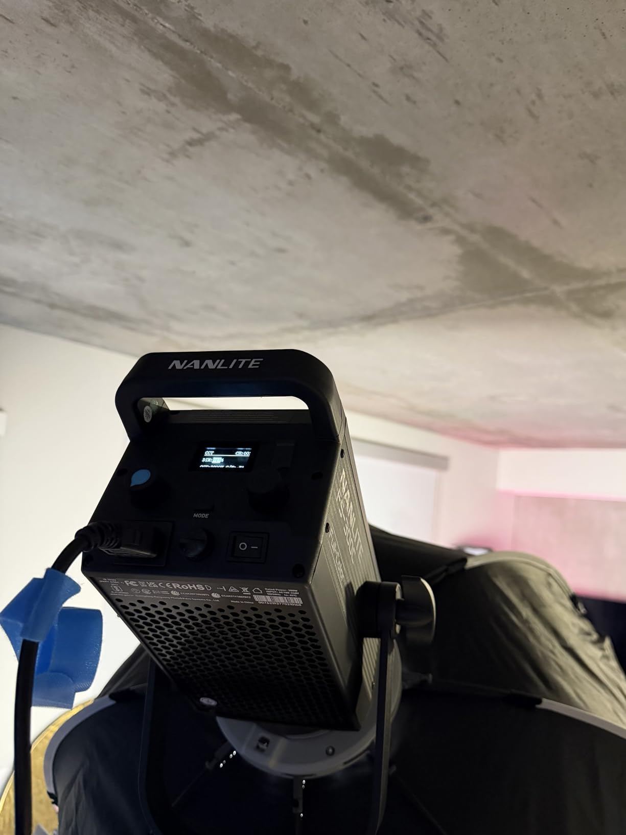 NANLITE FS-300C 300w RGB Studio Spotlight customer photo 1
