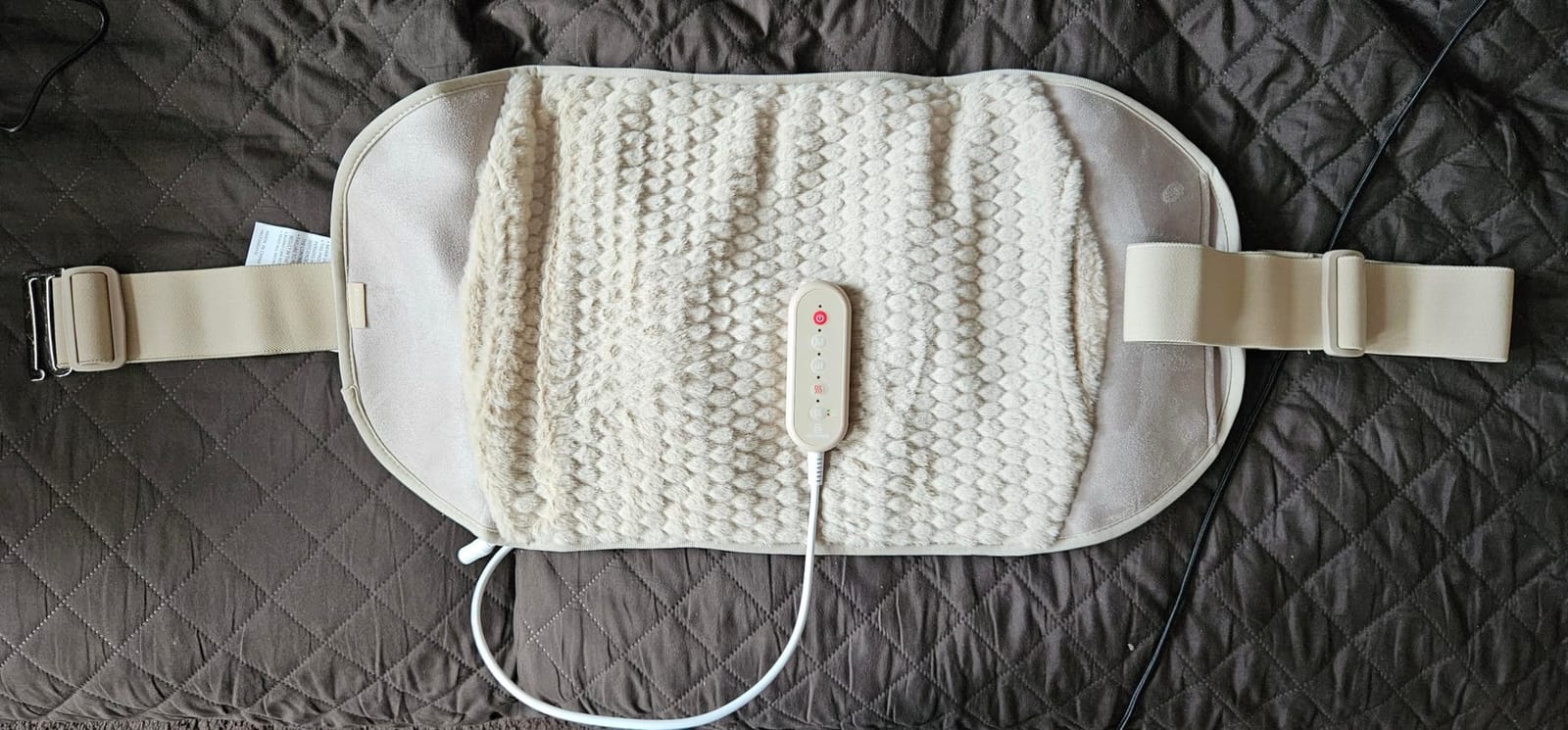 COMFIER Heating Pad with Graphene Heat & Massage for Back FSA Eligible Item customer photo 2