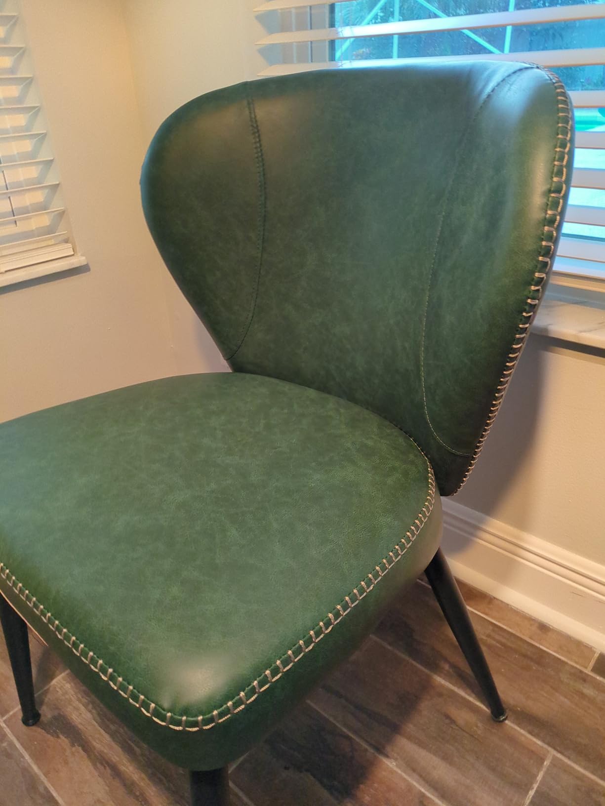 VASAGLE Dining Chairs Set of 2, Upholstered Kitchen Chairs customer photo 1
